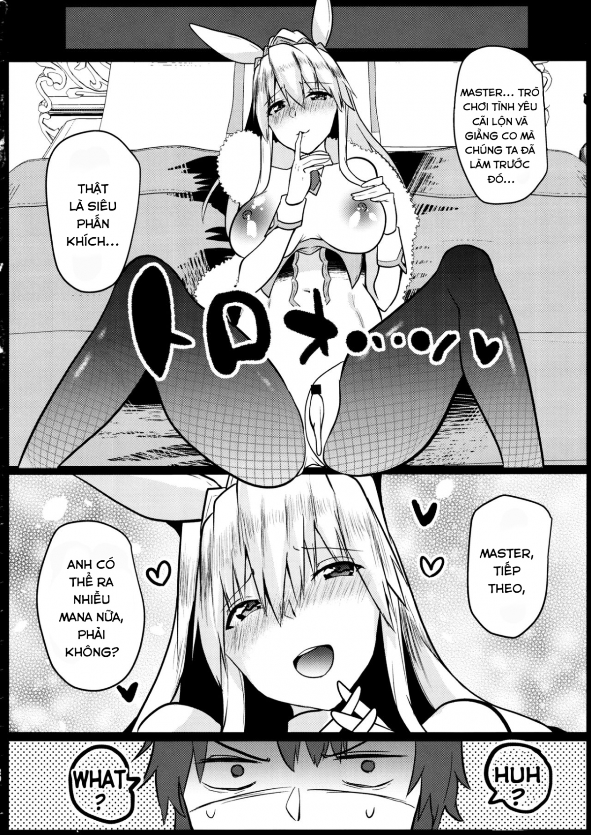 Đọc truyện hentai Artoria Bunny rất hạnh phúc khi bên cạnh Master. - Oneshot