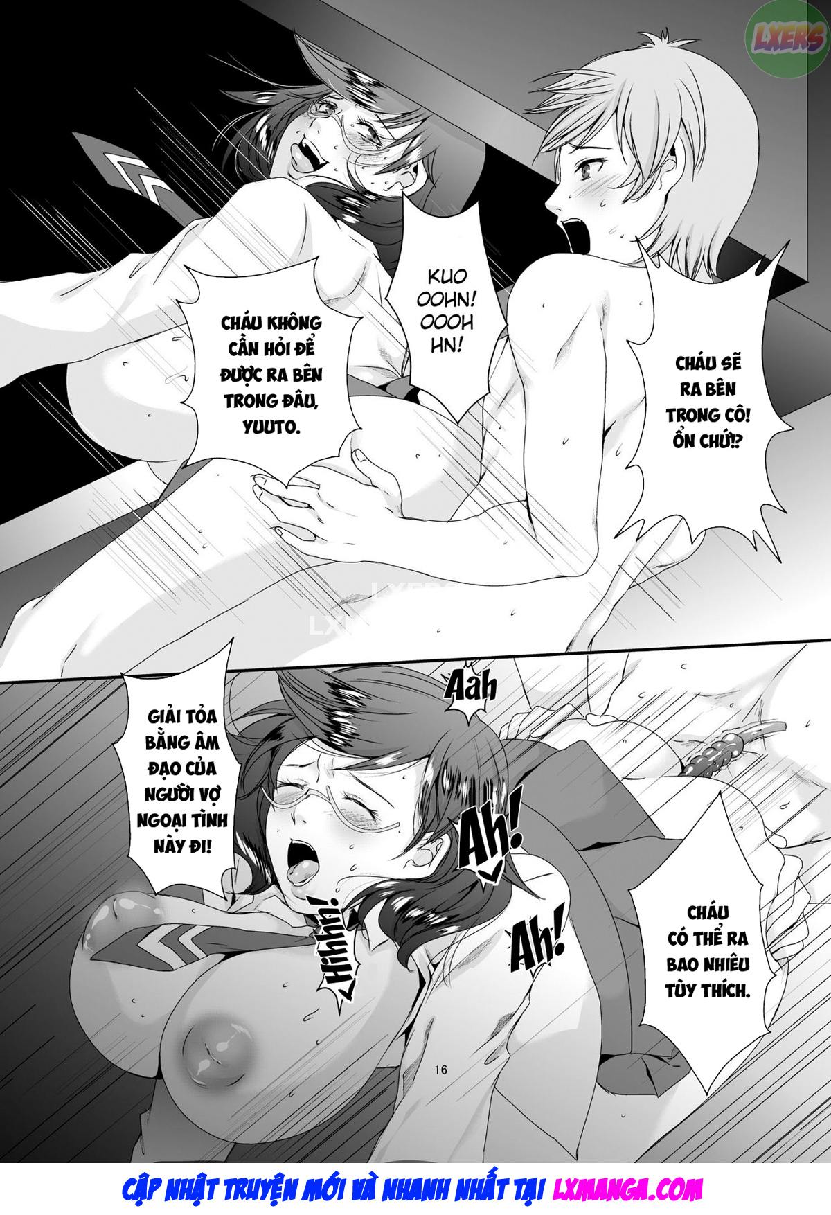 Đọc truyện hentai Oku-sama wa Moto Yariman - Chap 5
