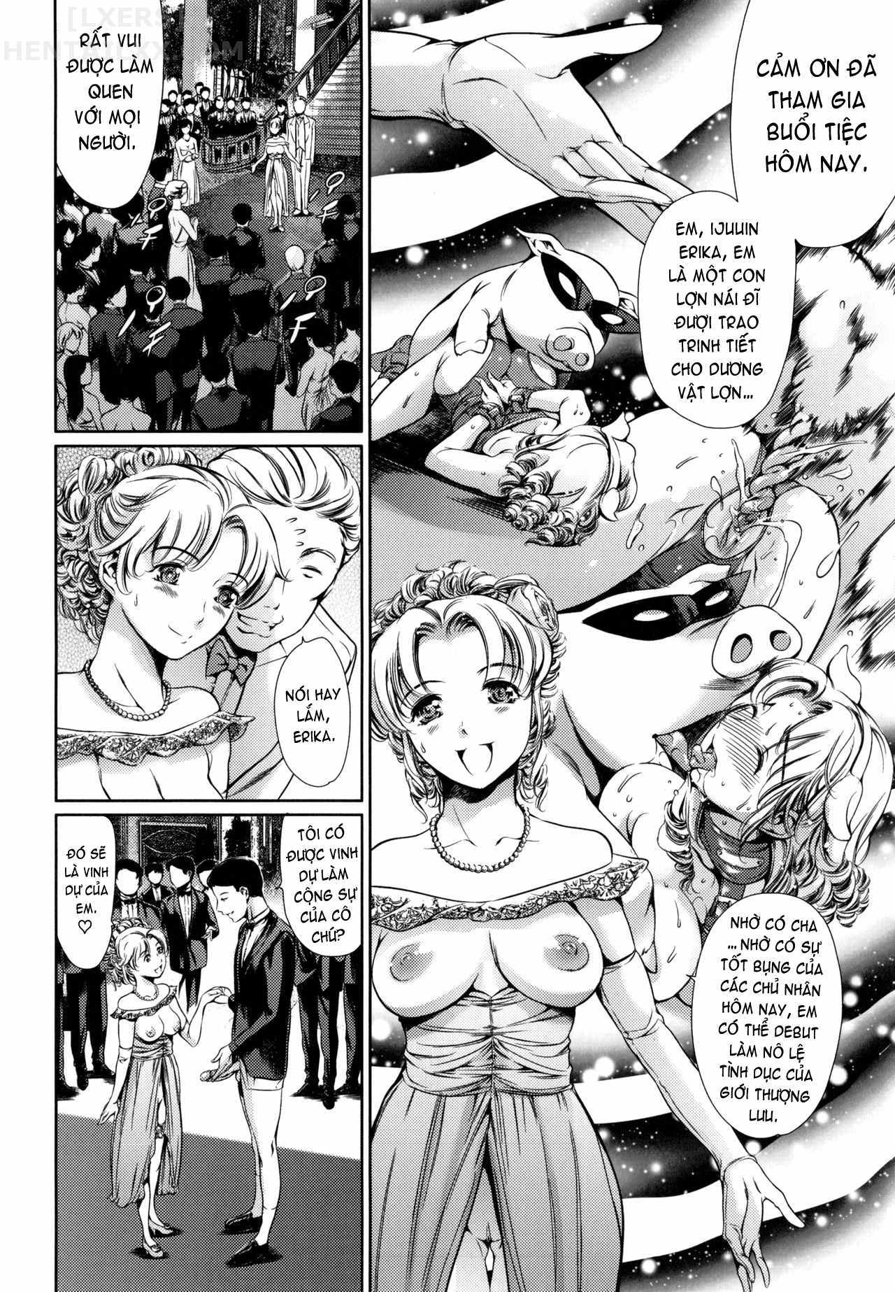 Đọc truyện hentai Houkago Dorei Club +1 - Chap 7
