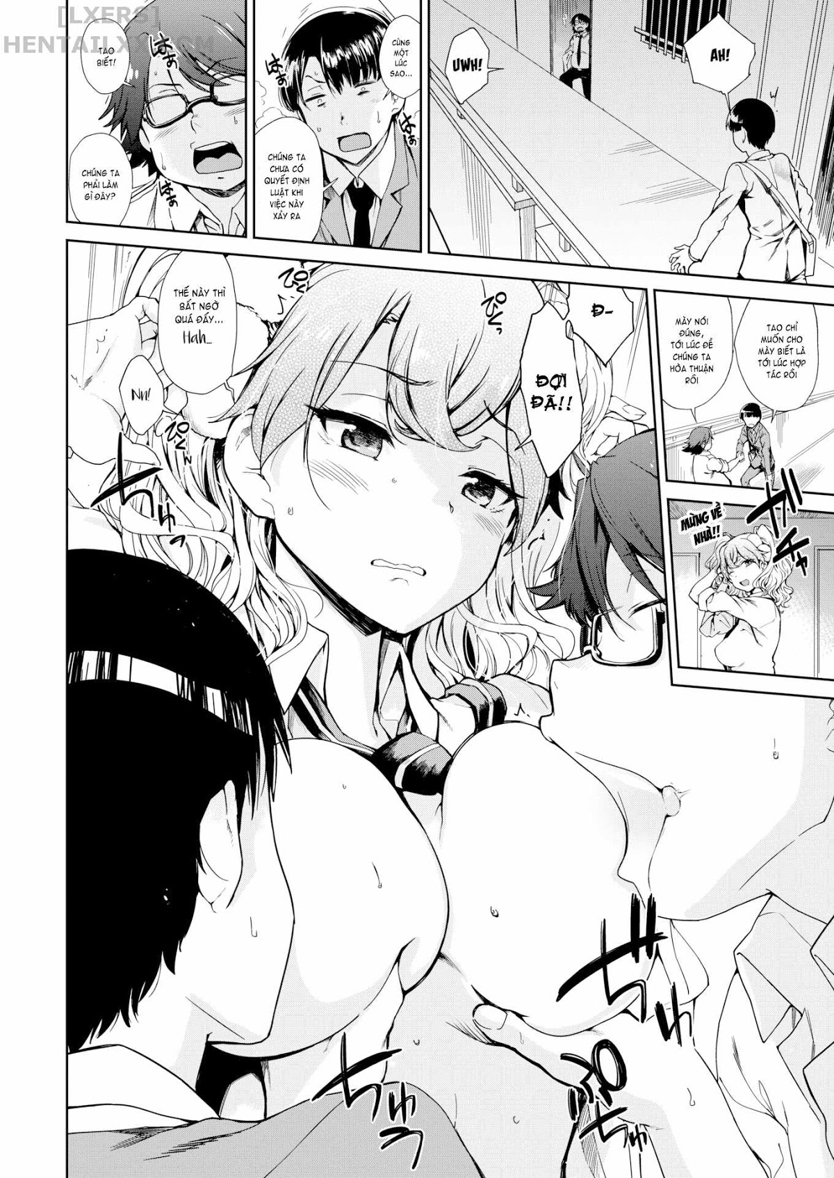 Đọc truyện hentai Mienai Tokoro De - Chap 4: Being Spoiled is Okay