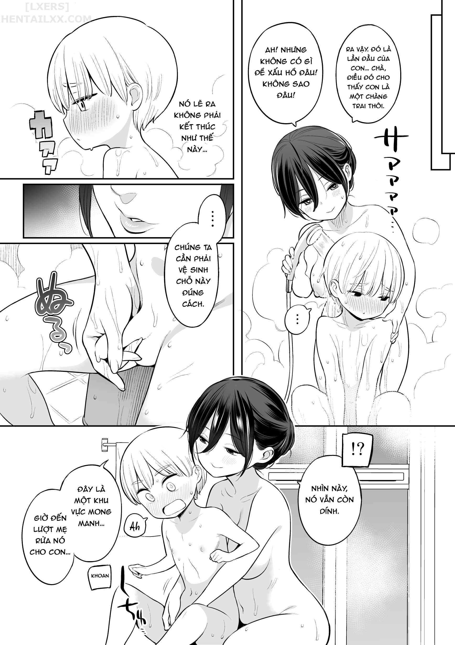 Đọc truyện hentai Ryouta-Kun Ejaculated For The First Time Using His Stepmom - Oneshot