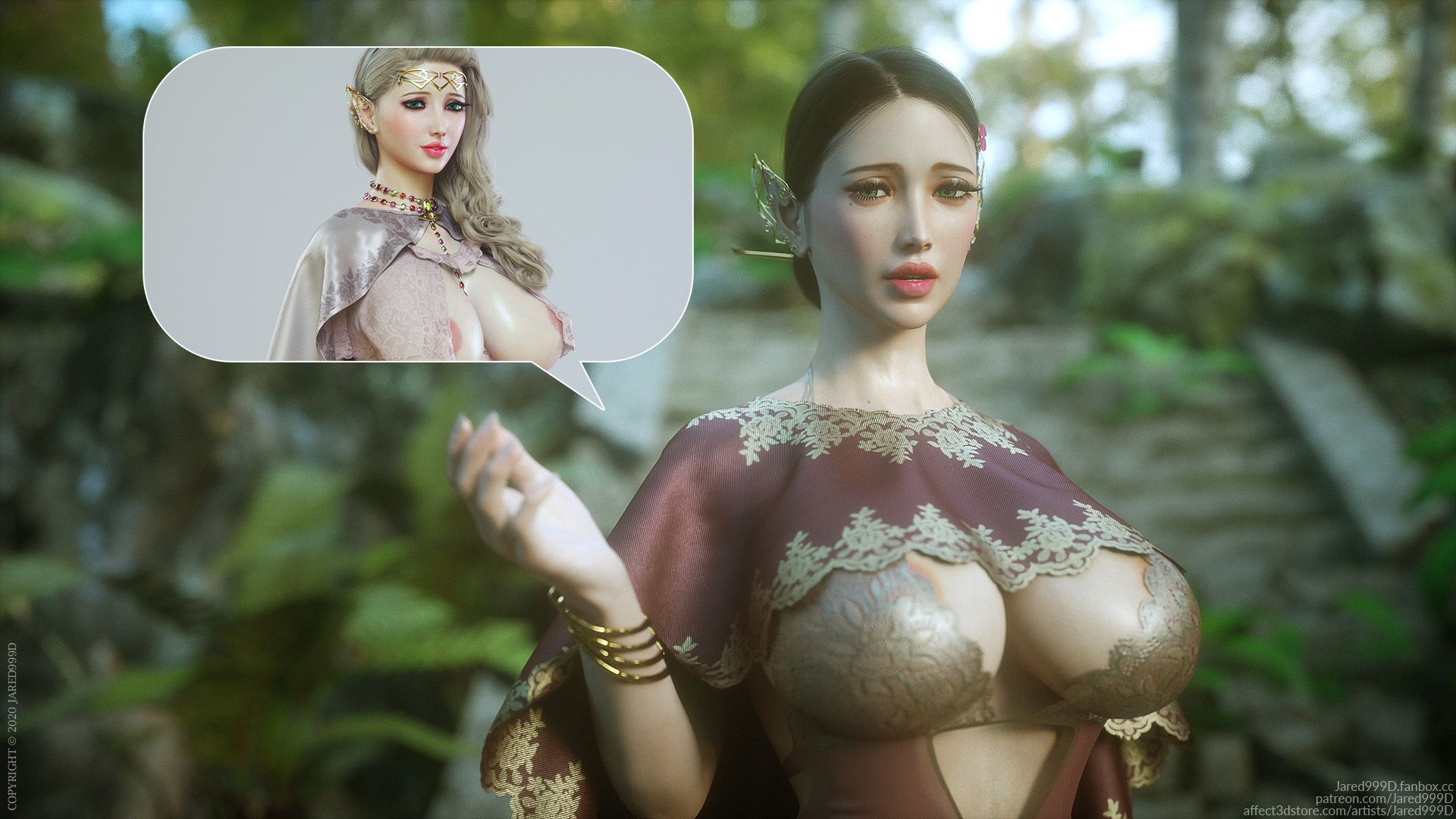 Đọc truyện hentai Elf Slave - Chapter 7: Double Trouble
