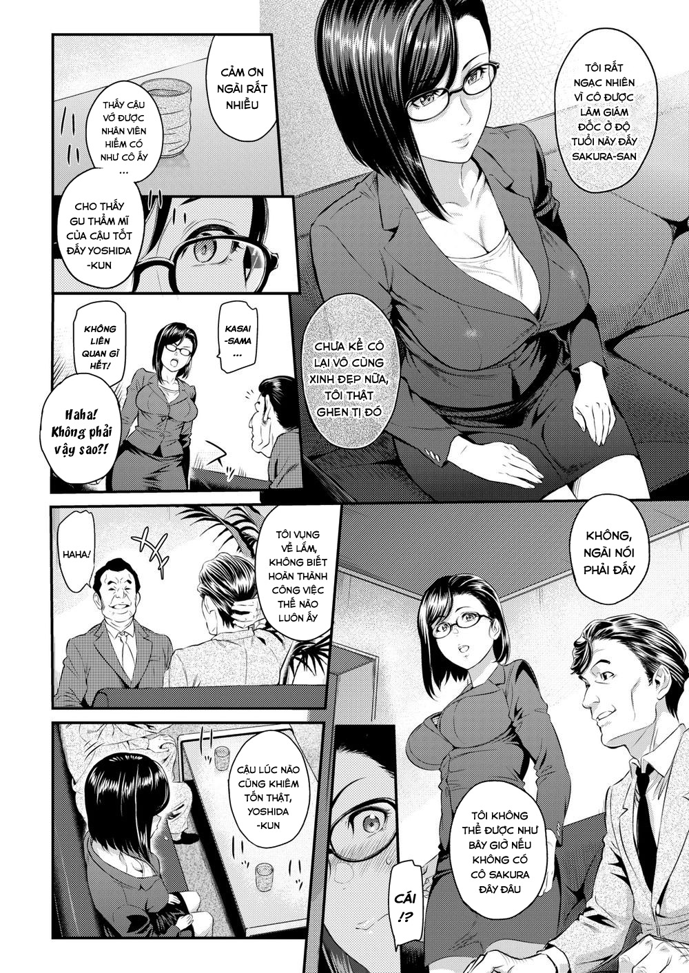 Đọc truyện hentai Giám Đốc Sakura Là Một Người Phụ Nữ Tài Năng - Oneshot