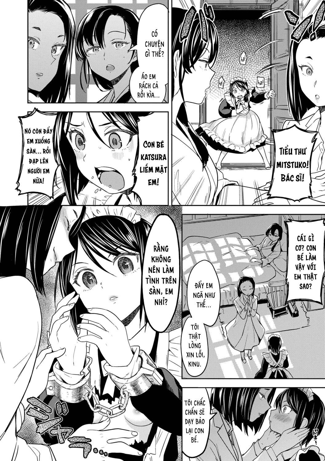 Đọc truyện hentai Mochizuki Ketsueki Kenkyuujo no Musume - Chap 1