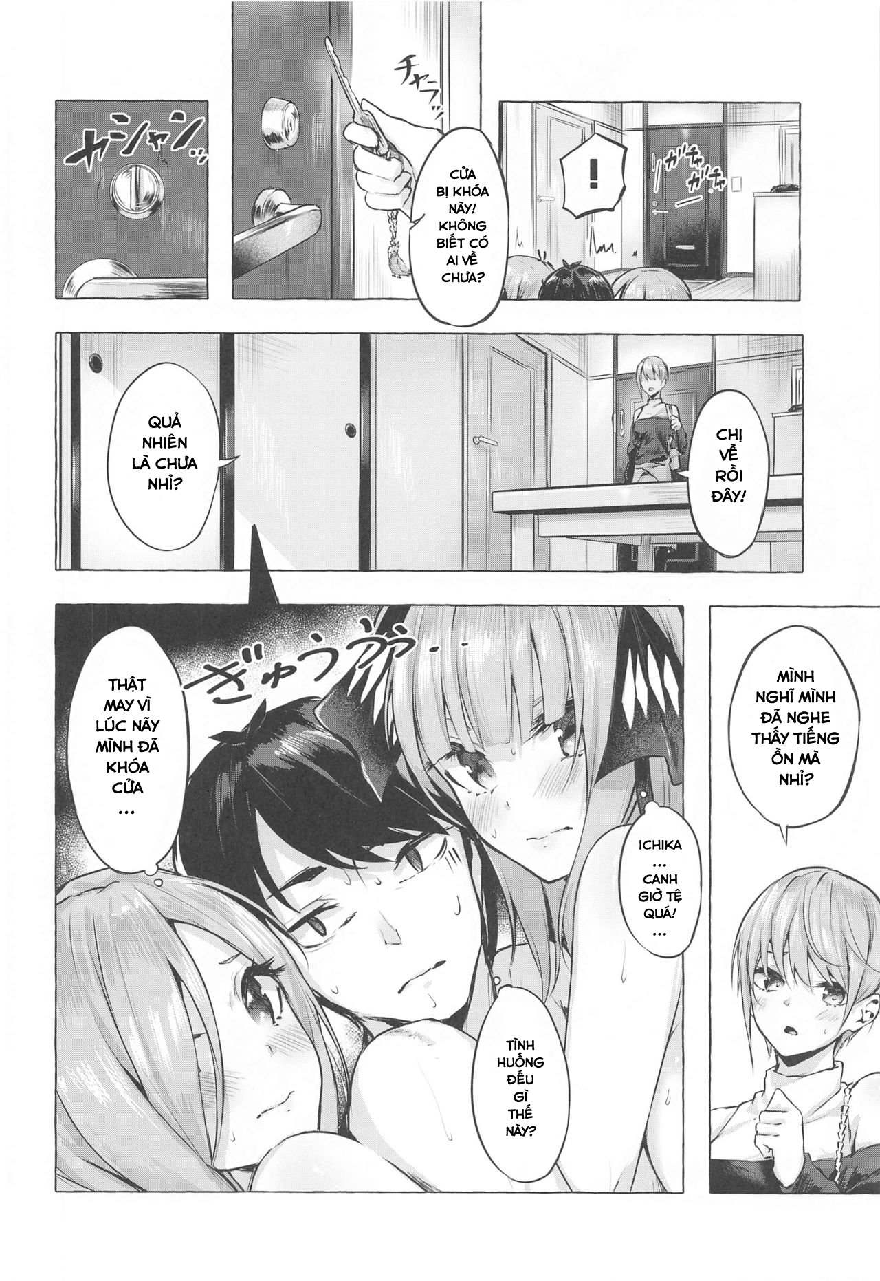 Đọc truyện hentai Hanayome no Kakuritsu (Gotoubun no Hanayome) - Oneshot