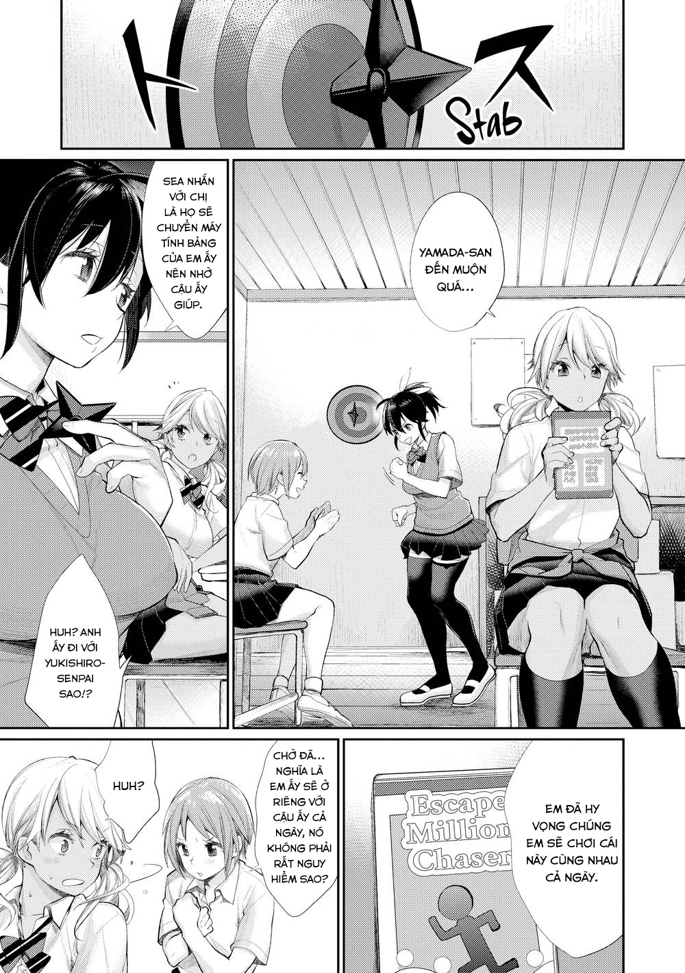 Đọc truyện hentai Lạc và CLB của những coi gái Otaku - Chap 2
