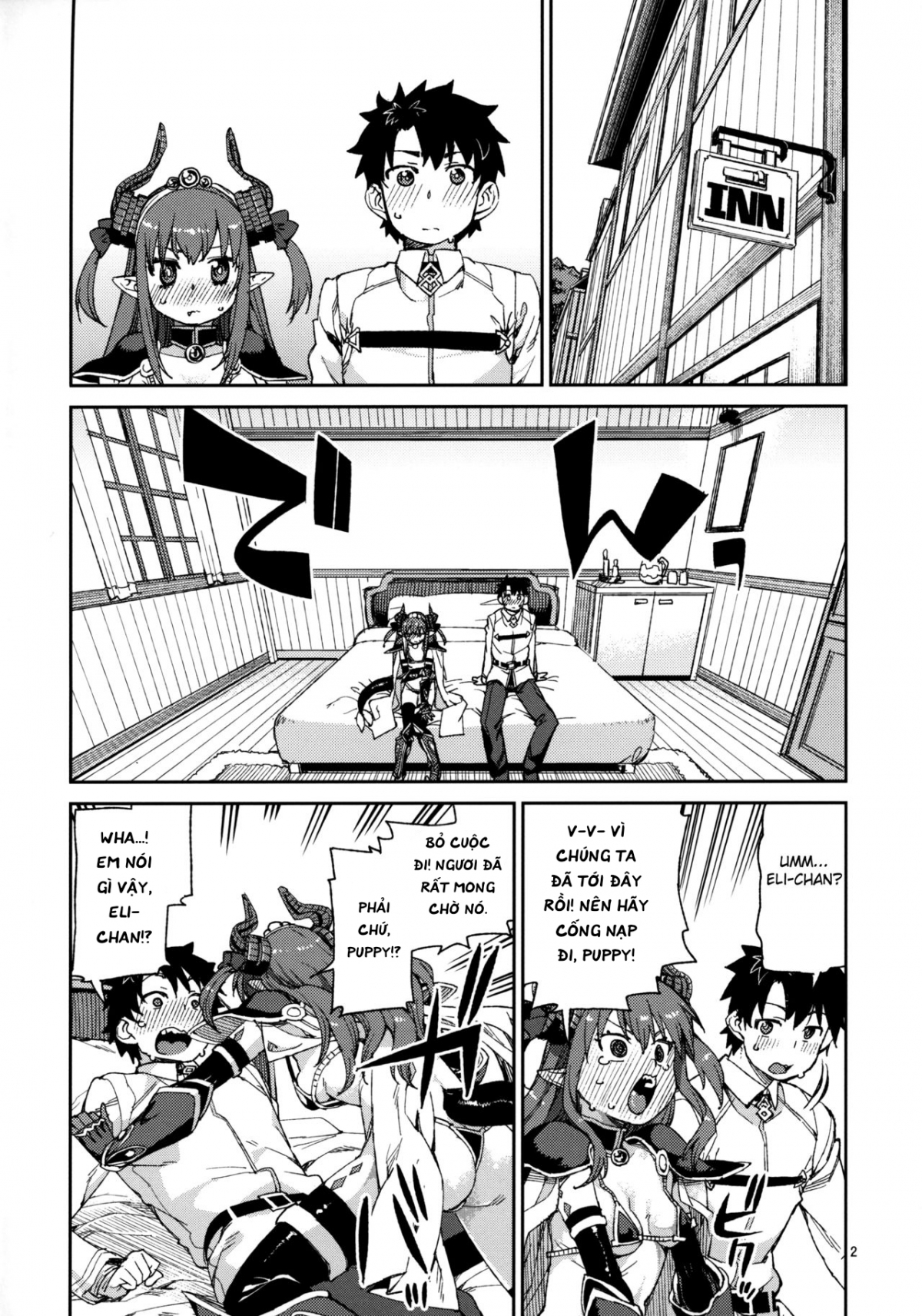 Đọc truyện hentai Kizuna Takamari, Kokoro Takaburu - Oneshot