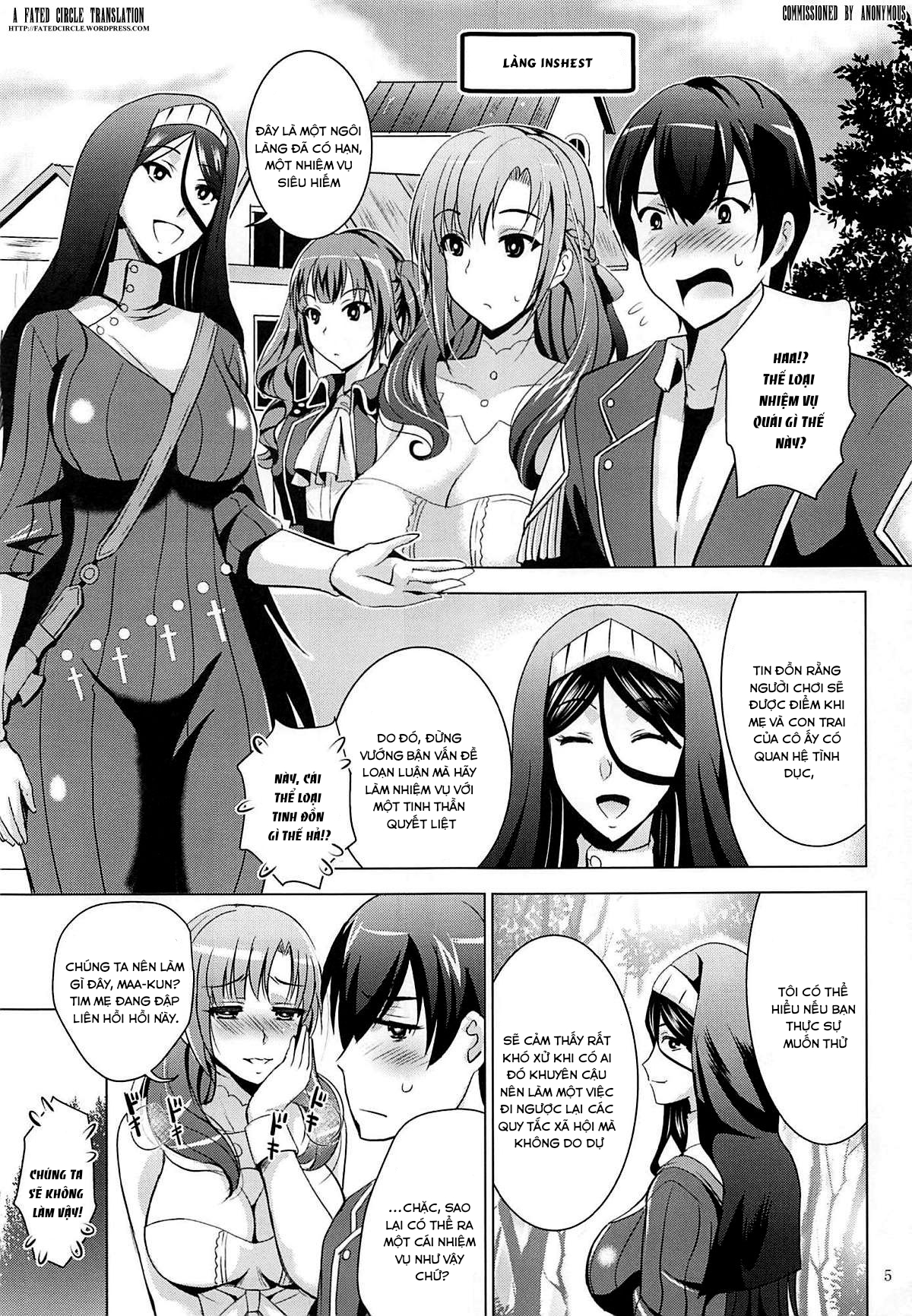 Đọc truyện hentai Nhiệm vụ loạn luân - Oneshot