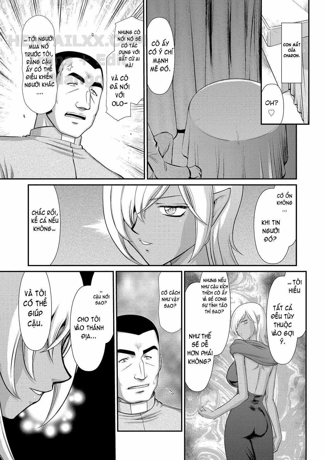Đọc truyện hentai Inraku No Seijo Elvine - Chap 4