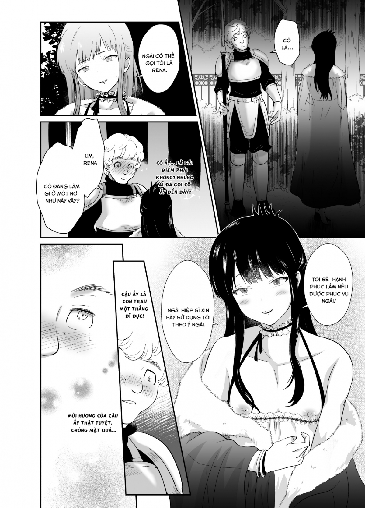 Đọc truyện hentai Kawaisou na Ouji-sama wa Warui Mahou de Oshiro no Mesu Benki ni Sarete Shimaimashita - Chap 1