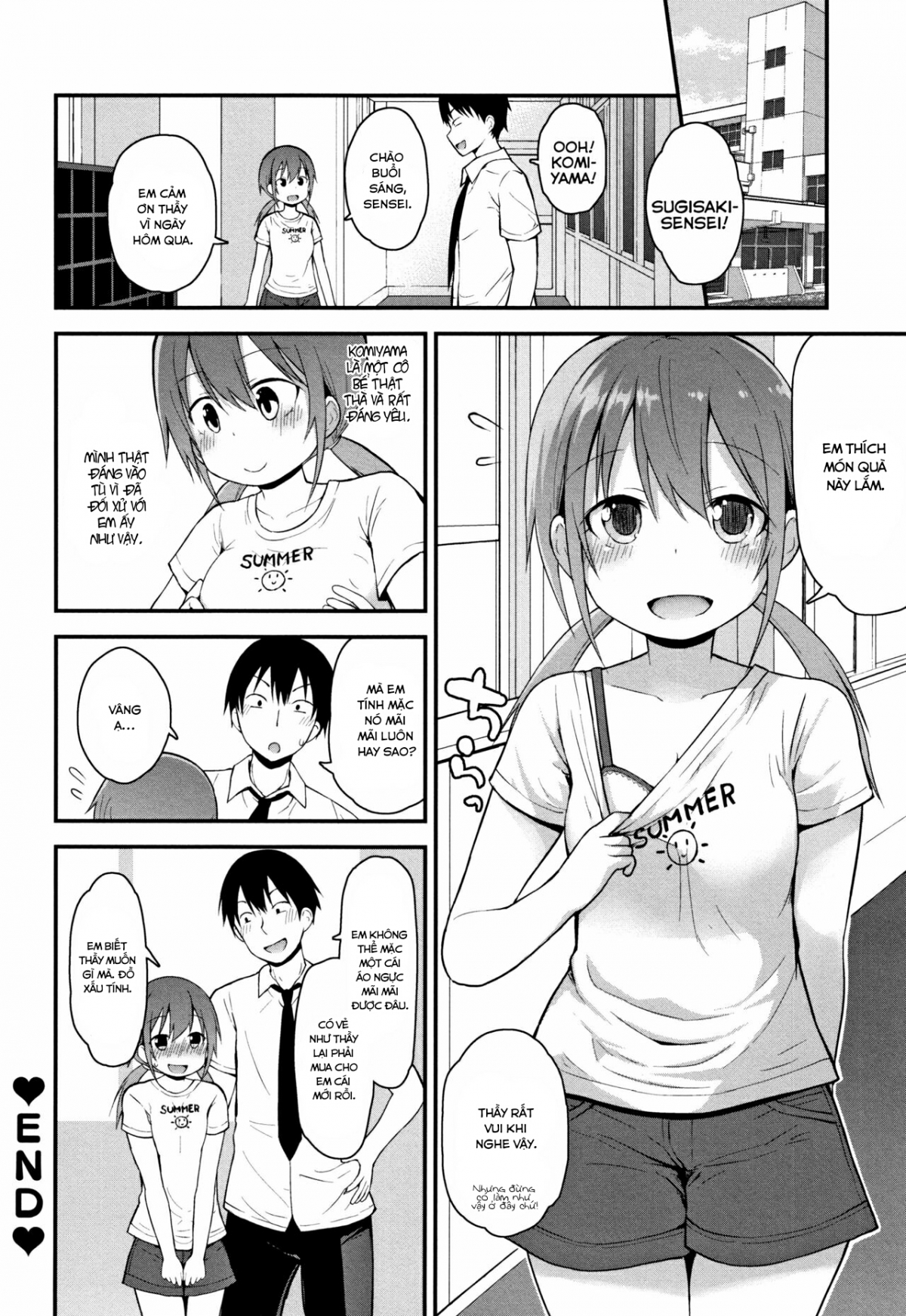 Đọc truyện hentai [Loli] Sensei ni Shika Ienai - Oneshot