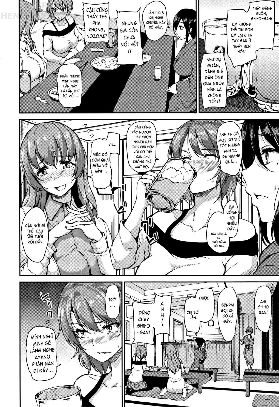 Đọc truyện hentai Yukemuri Harem Monogatari - Chap 3