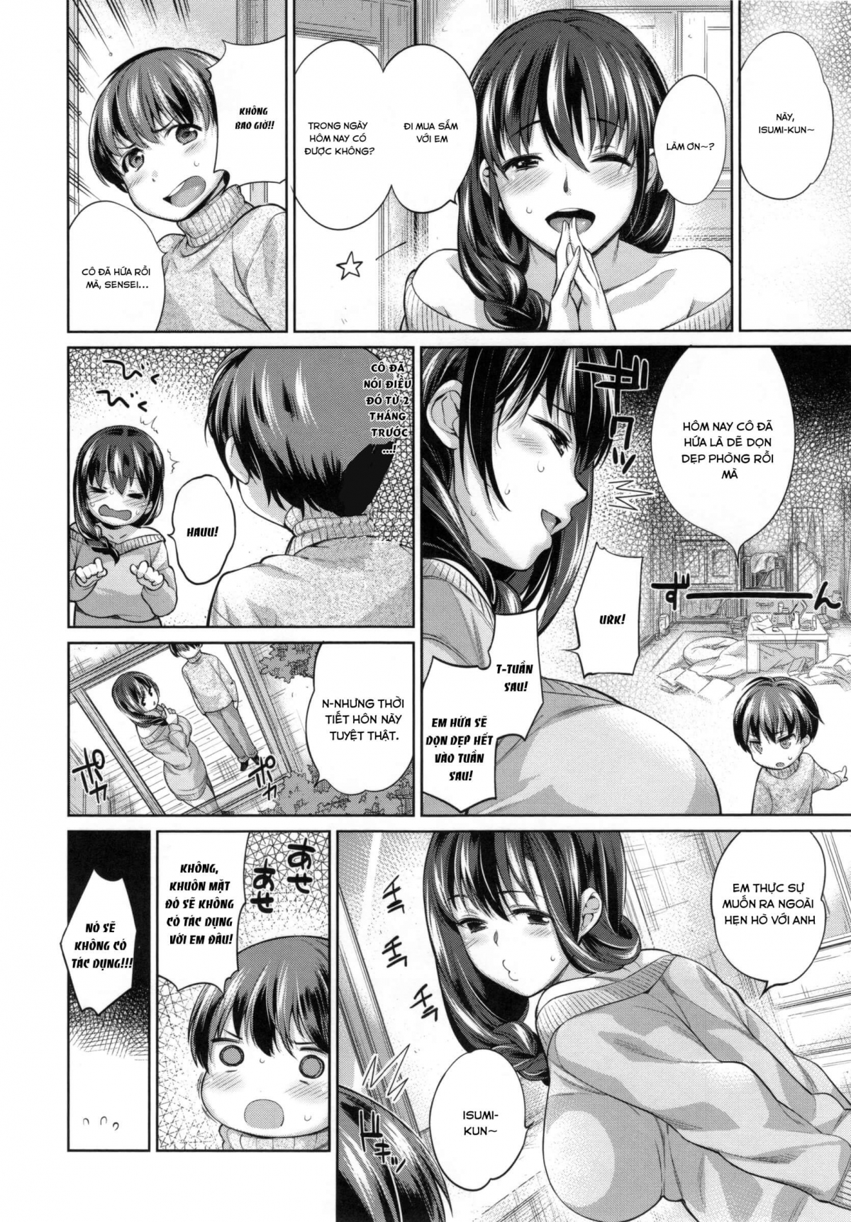 Đọc truyện hentai Mối tình đầu sau bốn năm - Chap 2 end