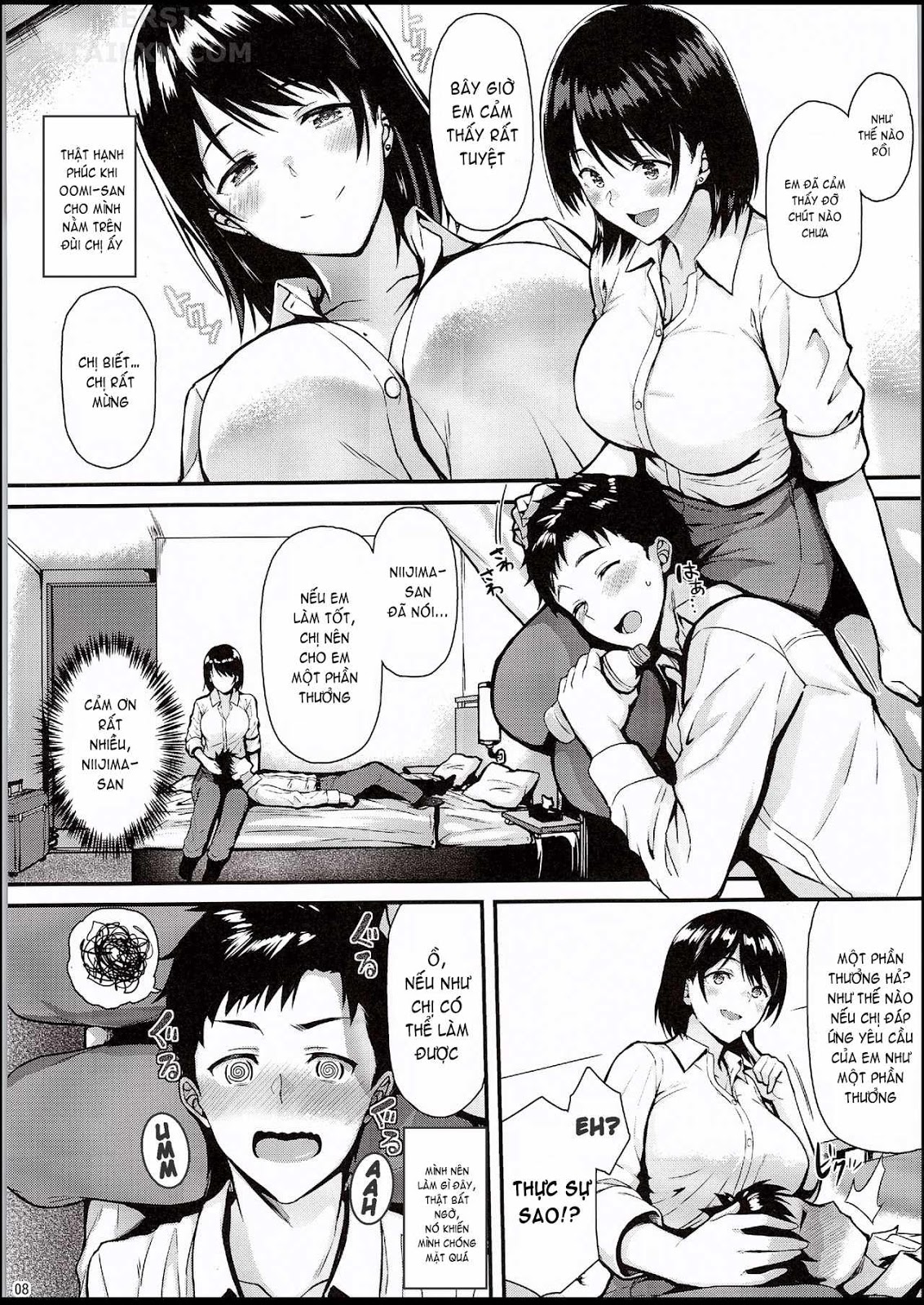 Đọc truyện hentai Ore No Hajimete Wa Senpai Ni Ubawaretai!! - Oneshot