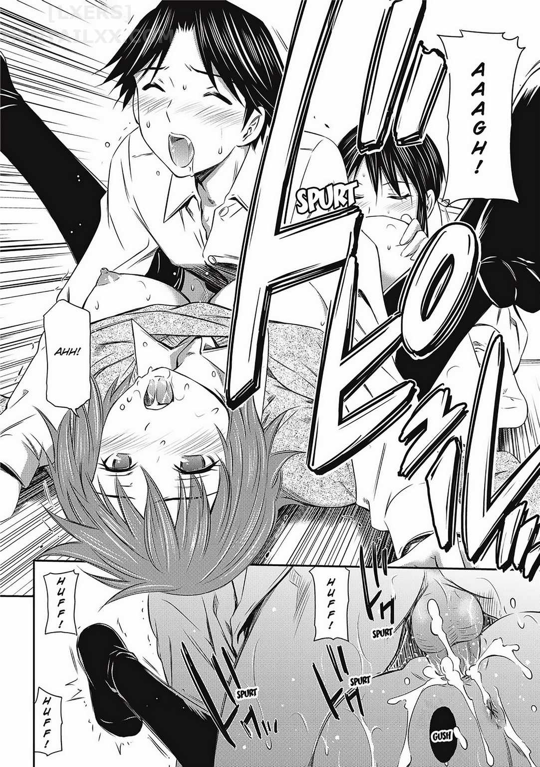 Đọc truyện hentai Peachy Triangle - Chap 4