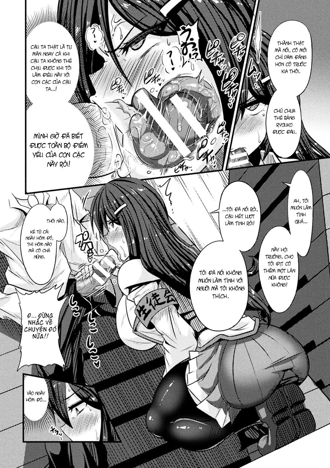 Đọc truyện hentai Huấn luyện chủ tịch hội học sinh thành một con đĩ - Chap 2