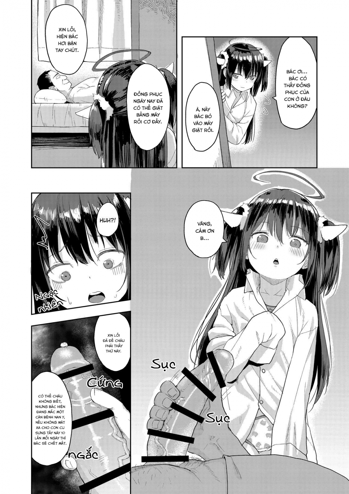 Đọc truyện hentai Ojisan no Joji Asobi - Onshot