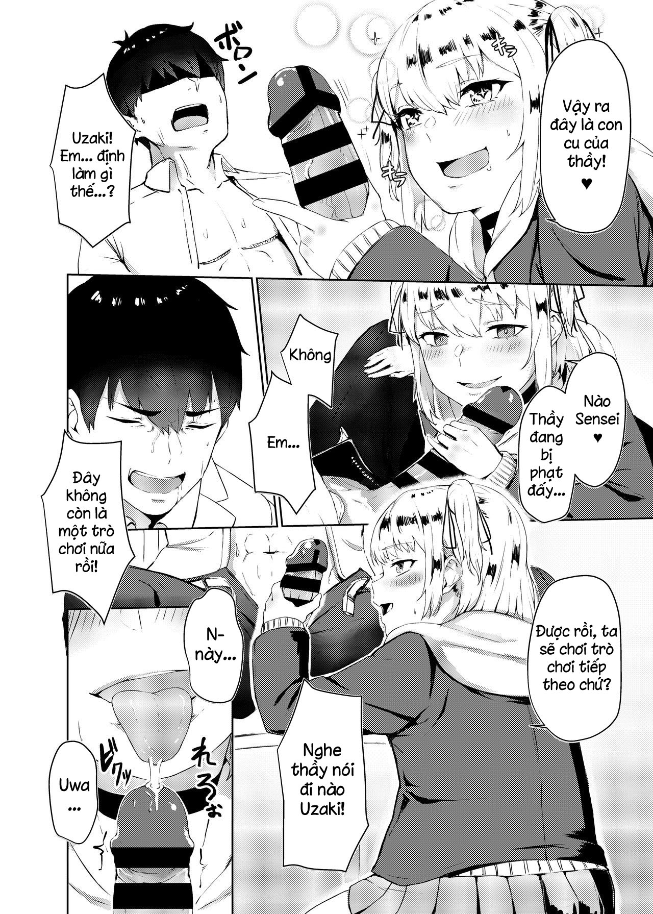 Đọc truyện hentai Trò chơi trừng phạt - Oneshot