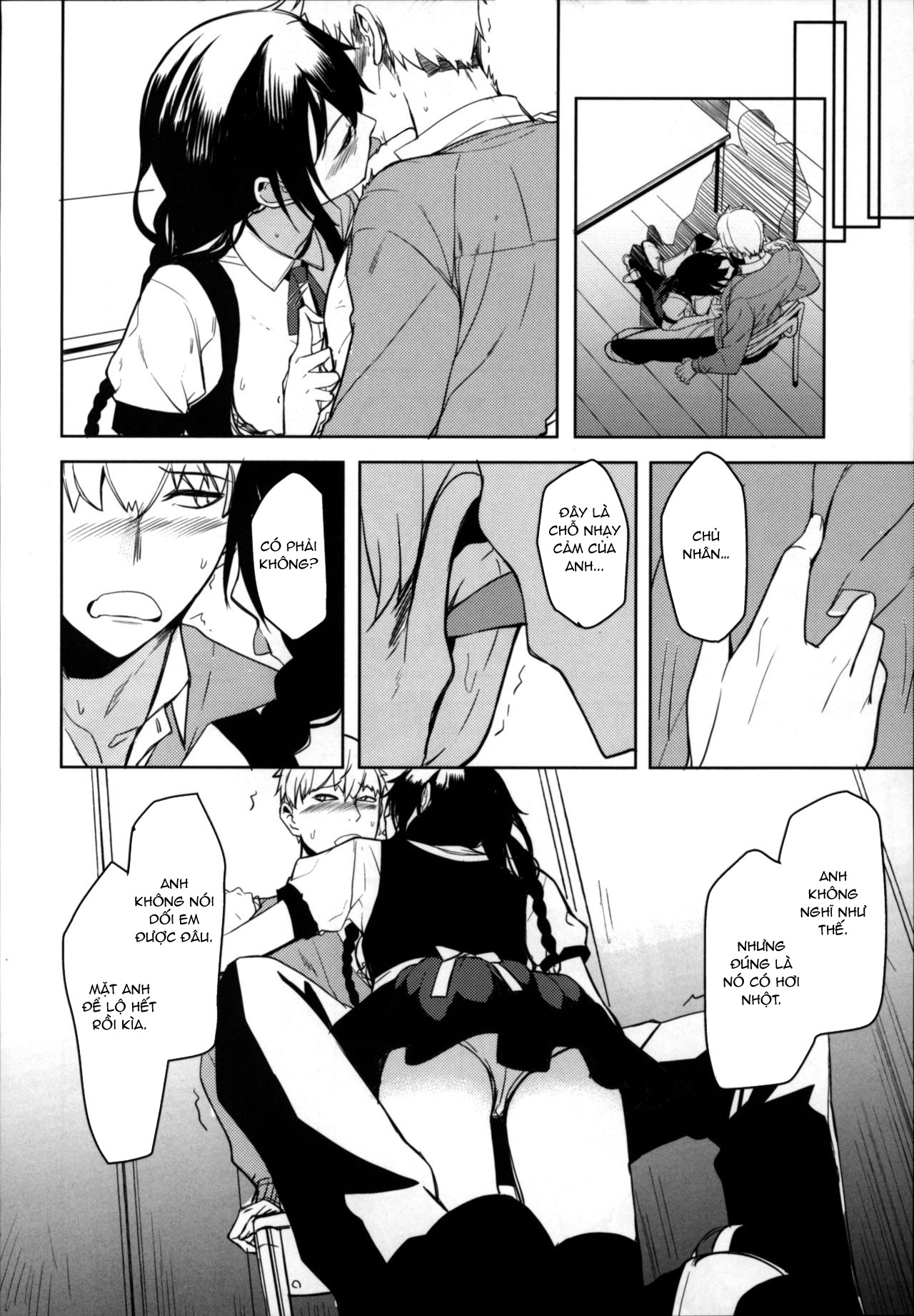 Đọc truyện hentai Kouhai-chan ni Eroi Koto Sareru Hon 6 - Chap 6