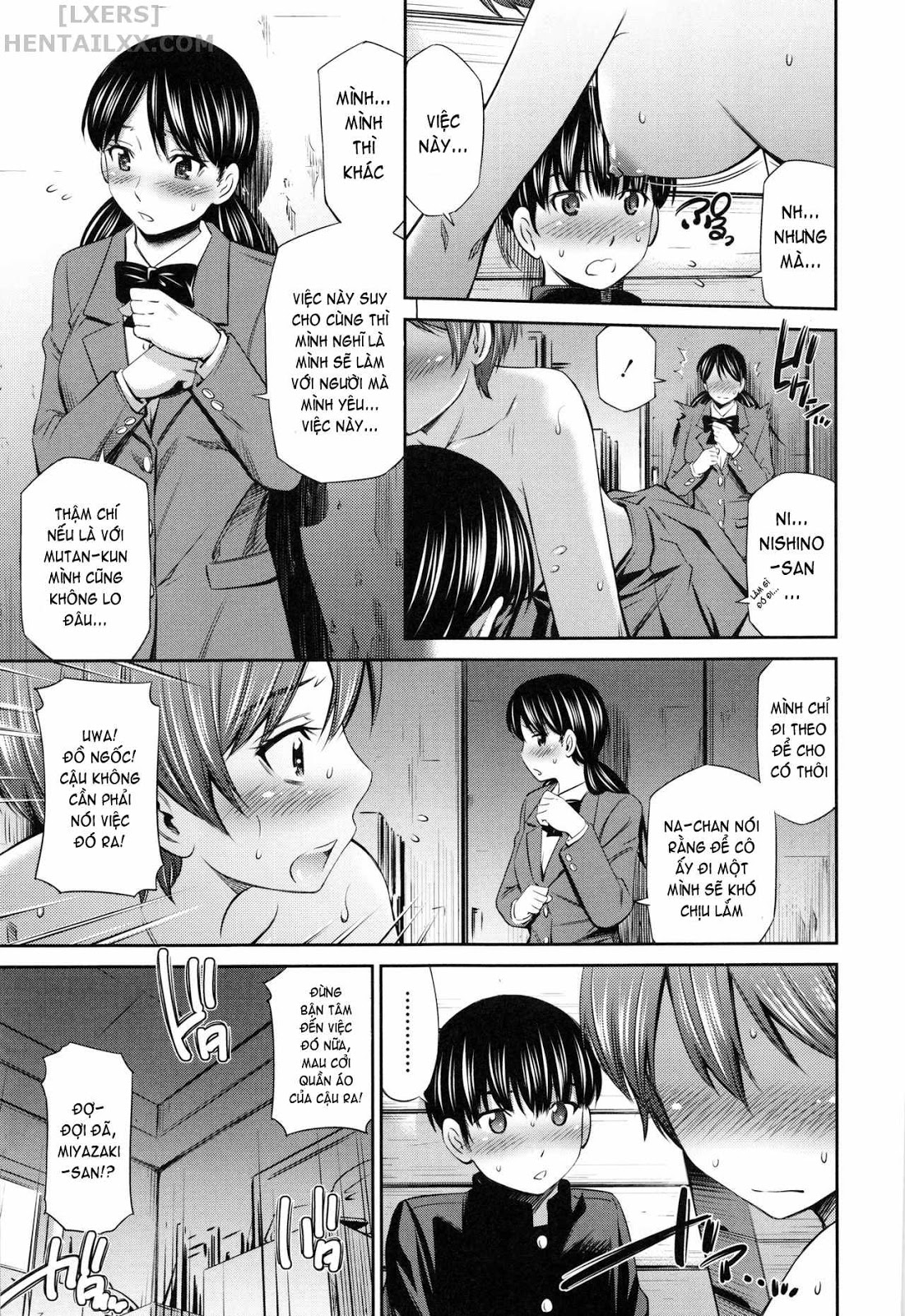 Đọc truyện hentai Hokenshitsu no Sagara Sensei - Chap 3