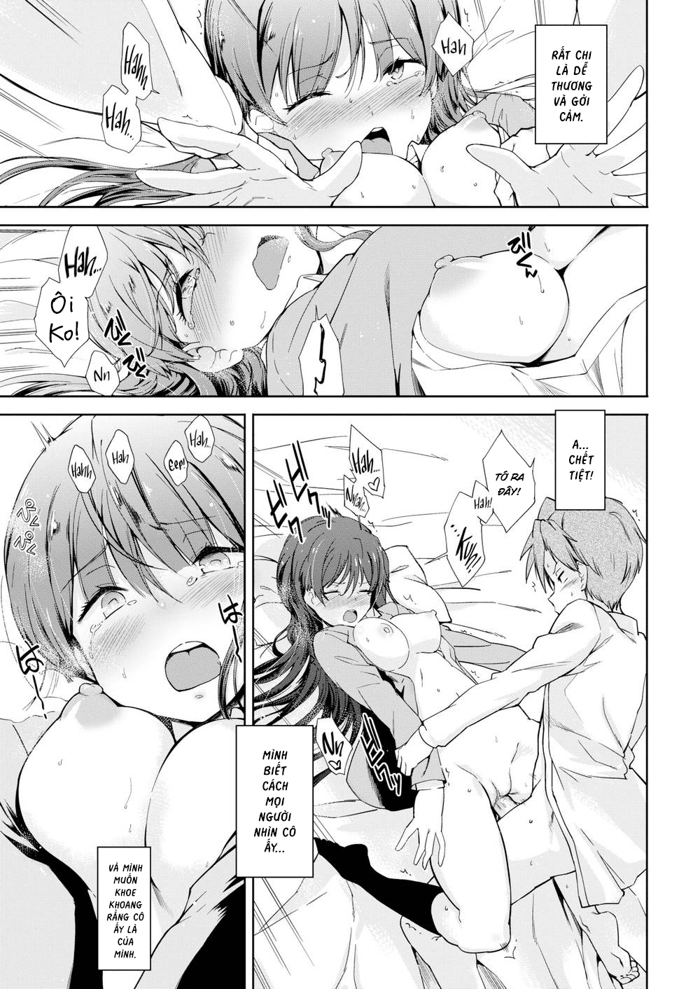 Đọc truyện hentai Mienai Tokoro De - Chap 5: Below the Surface