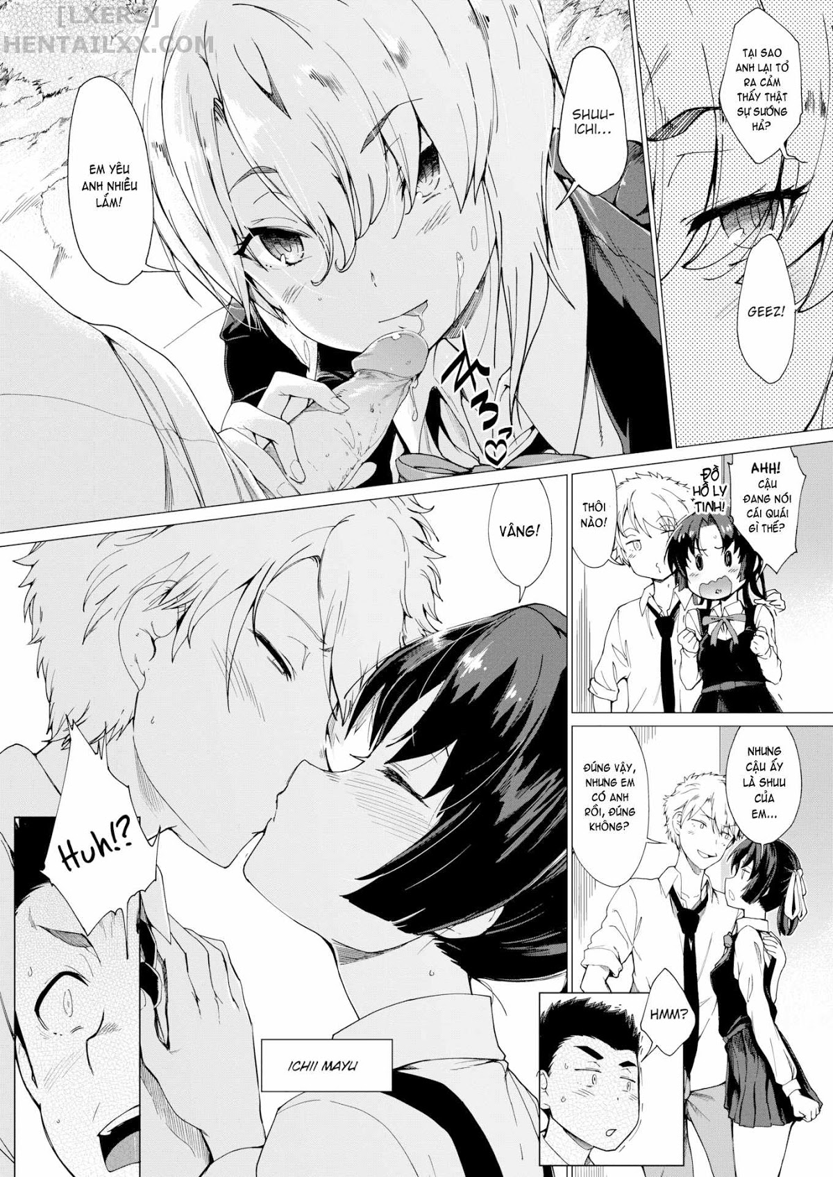 Đọc truyện hentai Mienai Tokoro De - Chap 7: Cherry Picking