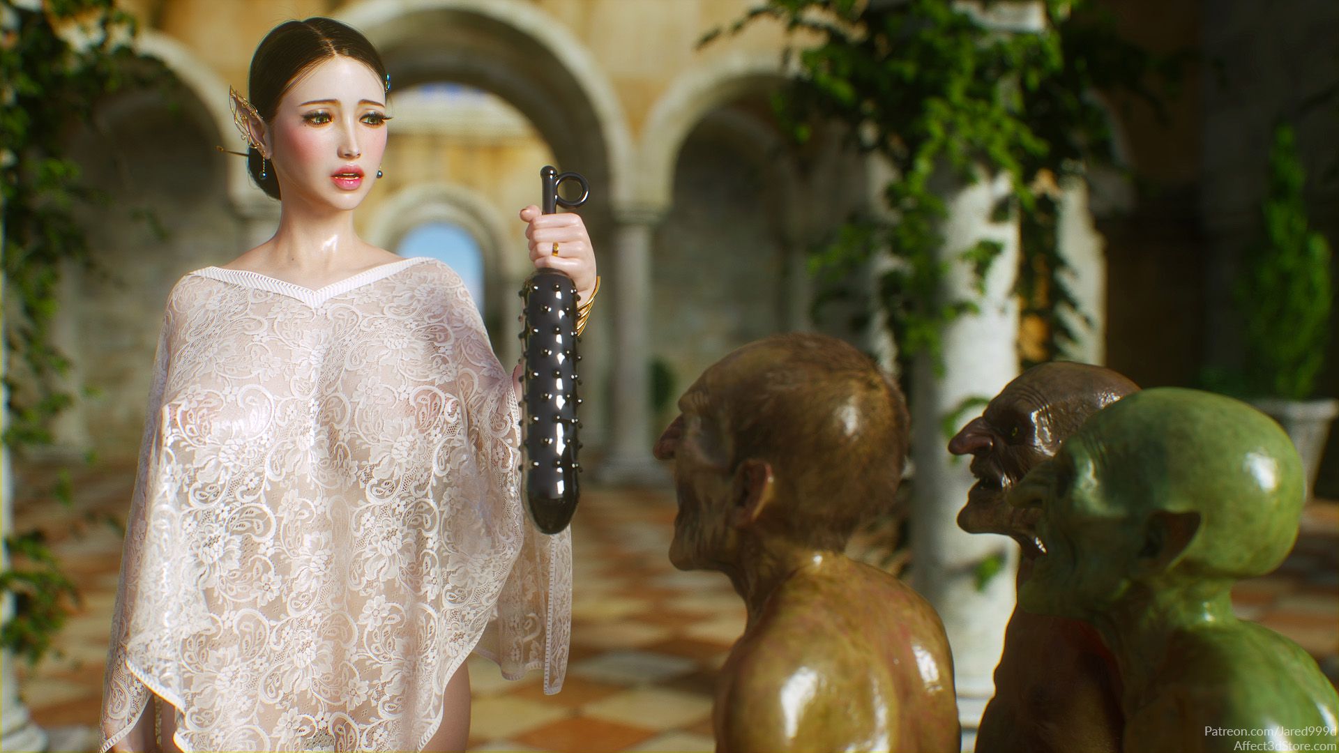 Đọc truyện hentai Elf Slave Chapter 5: Goblin Bride Main Set