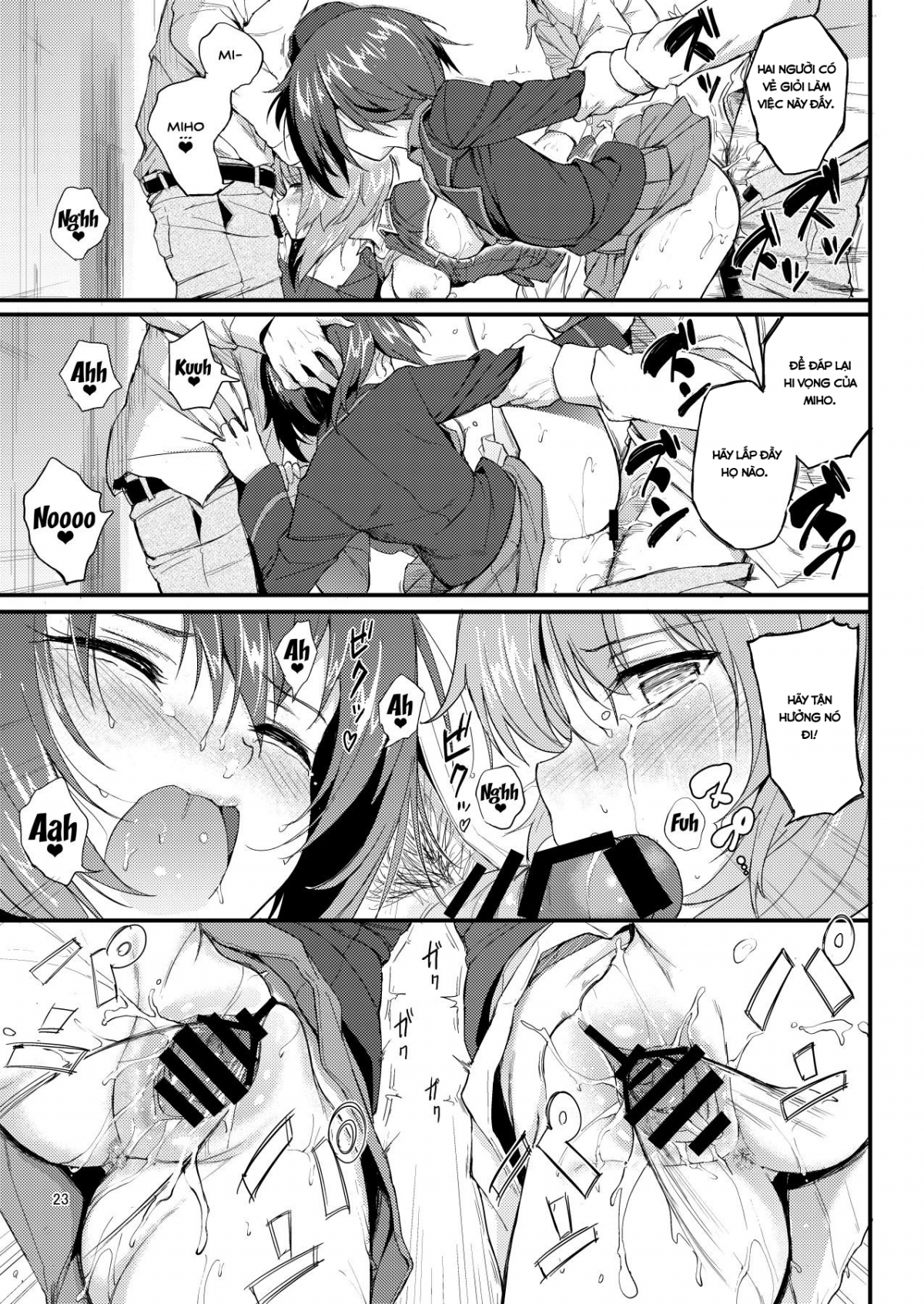 Đọc truyện hentai Nishizumi Shimai Ryoujoku - Oneshot