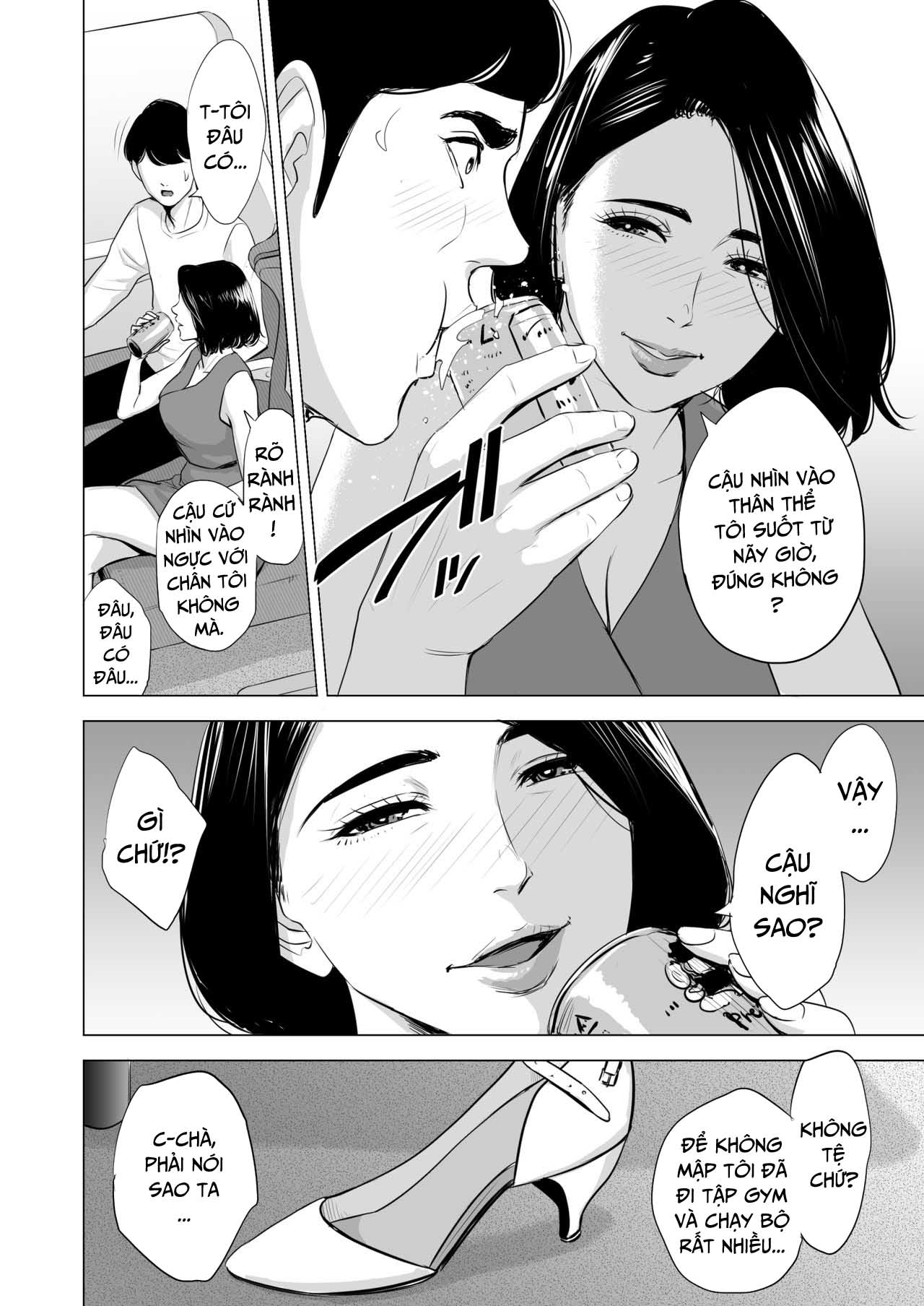 Đọc truyện hentai Đang làm gì trên tàu điện vậy? - Chap 1