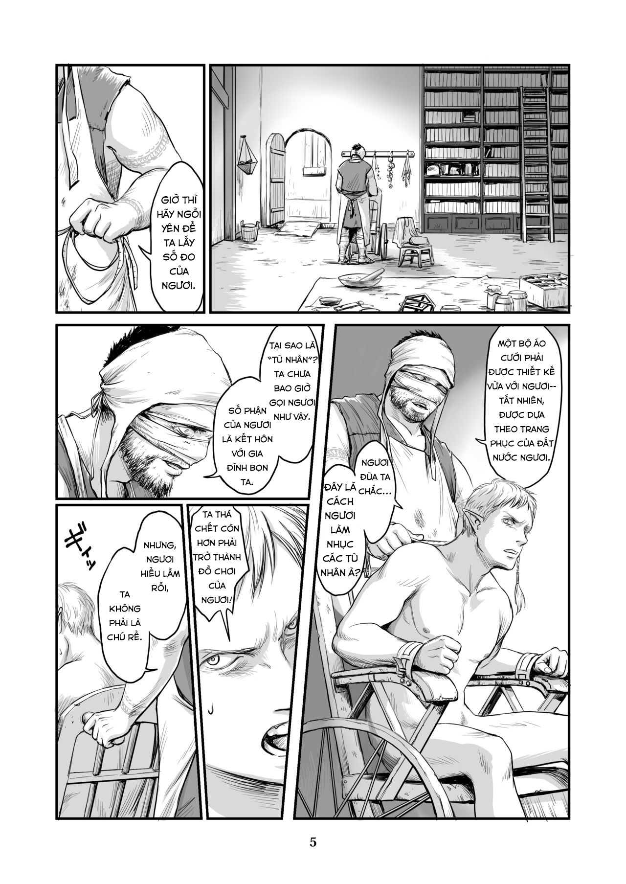 Đọc truyện hentai Vị Tân Nương của Orc - Oneshot