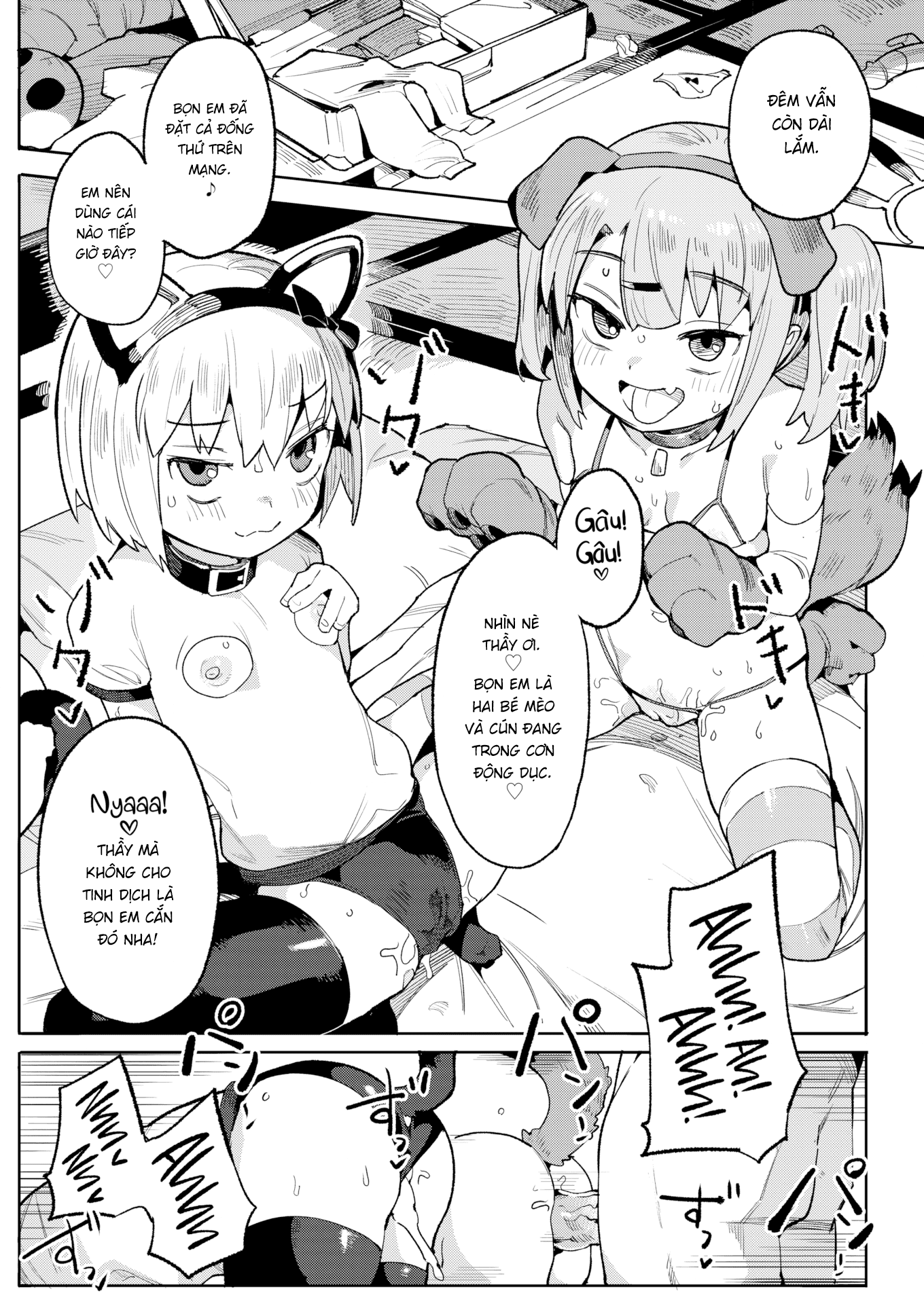 Đọc truyện hentai Cô Tiểu Thư Láu Lỉnh - Chap 3 [Riri + Felicia]