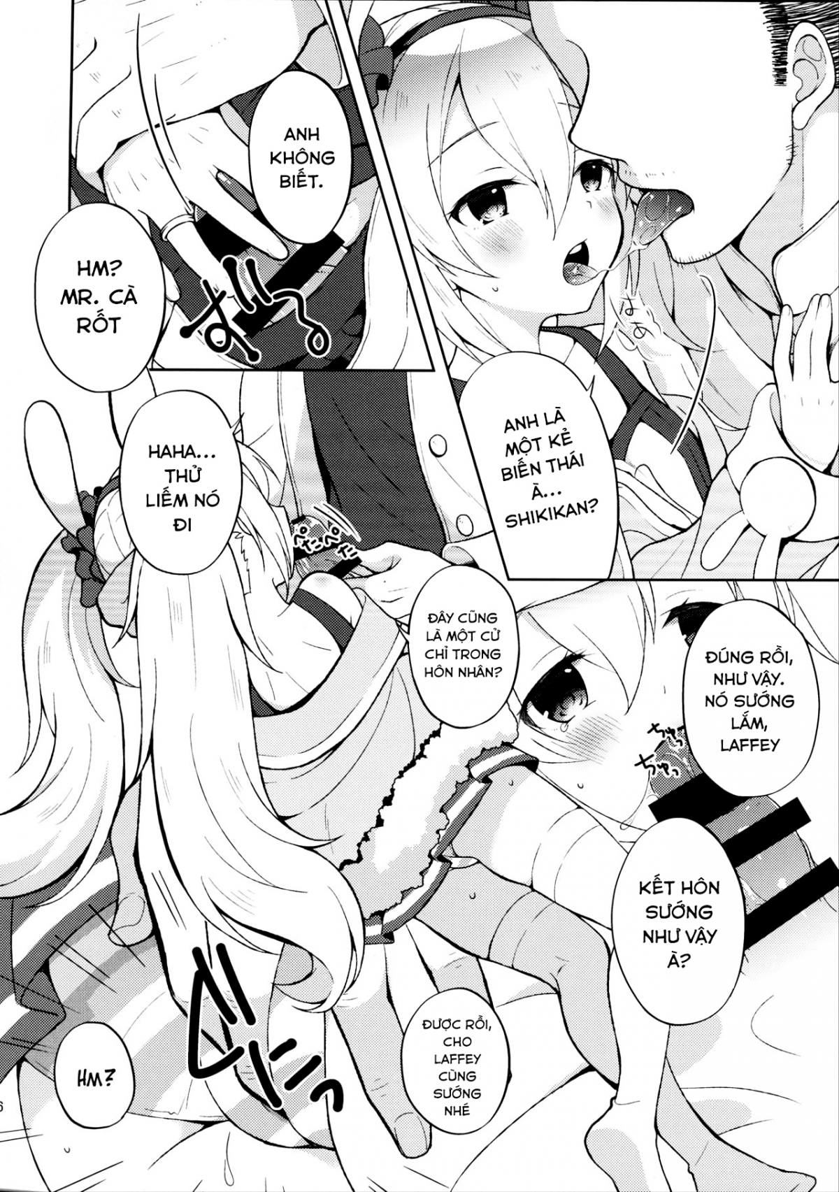 Đọc truyện hentai AzuLan no Chicchai Ko to H Shitai Hon - Oneshot [Fix lỗi]