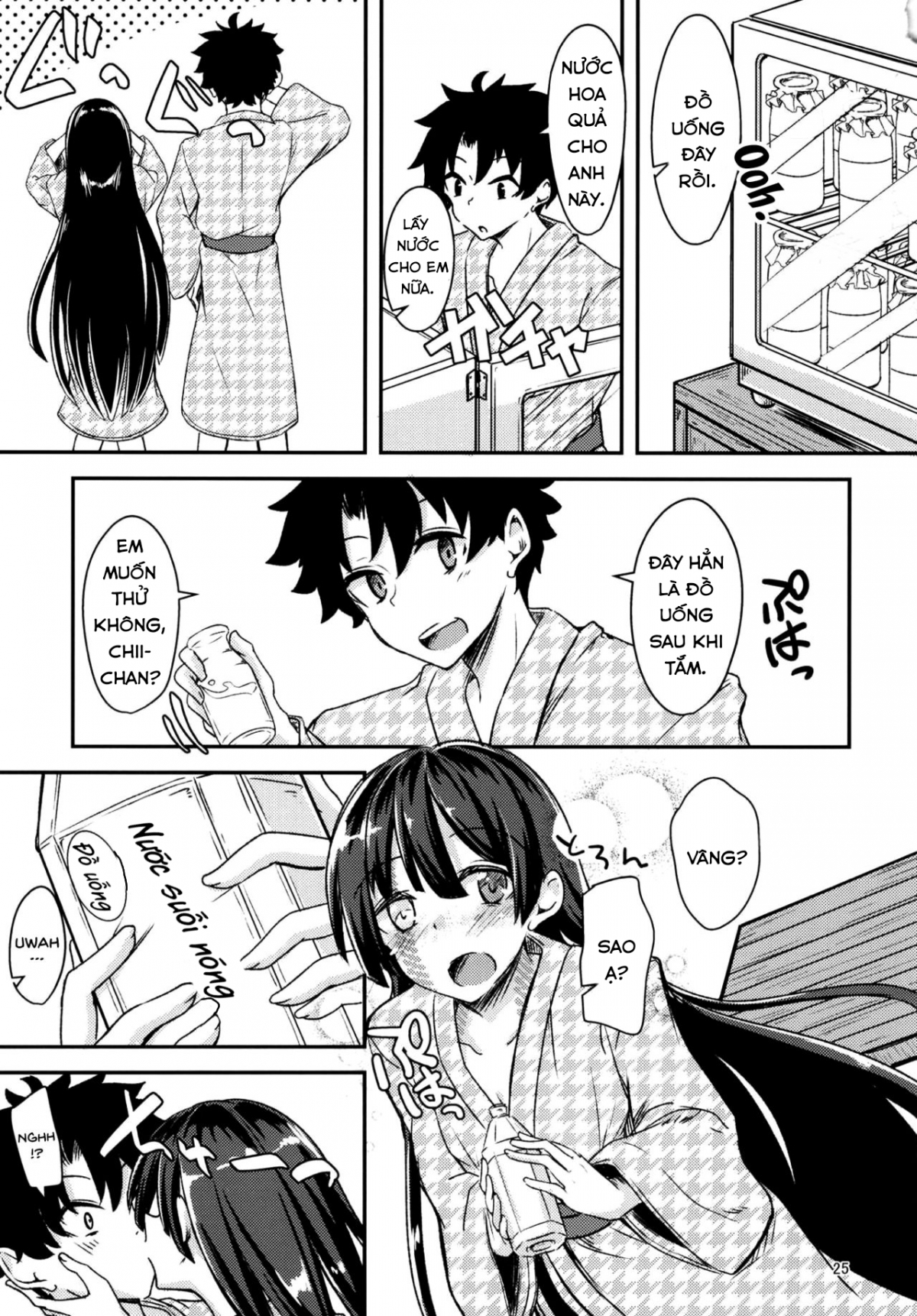 Đọc truyện hentai Paraiso Chii-chan to Yukemuri de Hawawa! - Oneshot