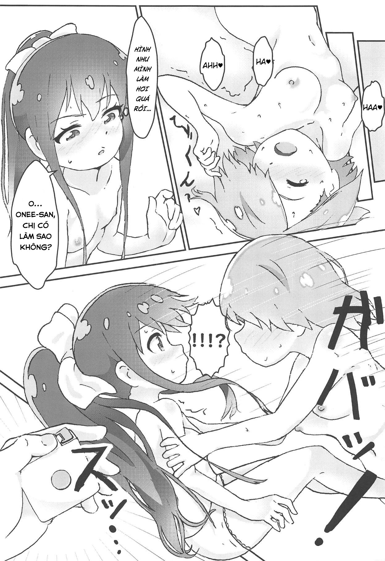 Đọc truyện hentai Maiorita Ato no Mya-nee to Hana-chan ga Eroi! (Watashi ni Tenshi ga Maiorita!) - Oneshot