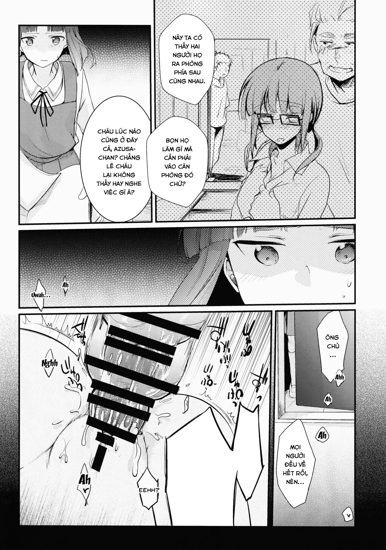 Đọc truyện hentai Tsutomesaki no Musume-san o Oishiku Itadaku Hon - Oneshot - loli