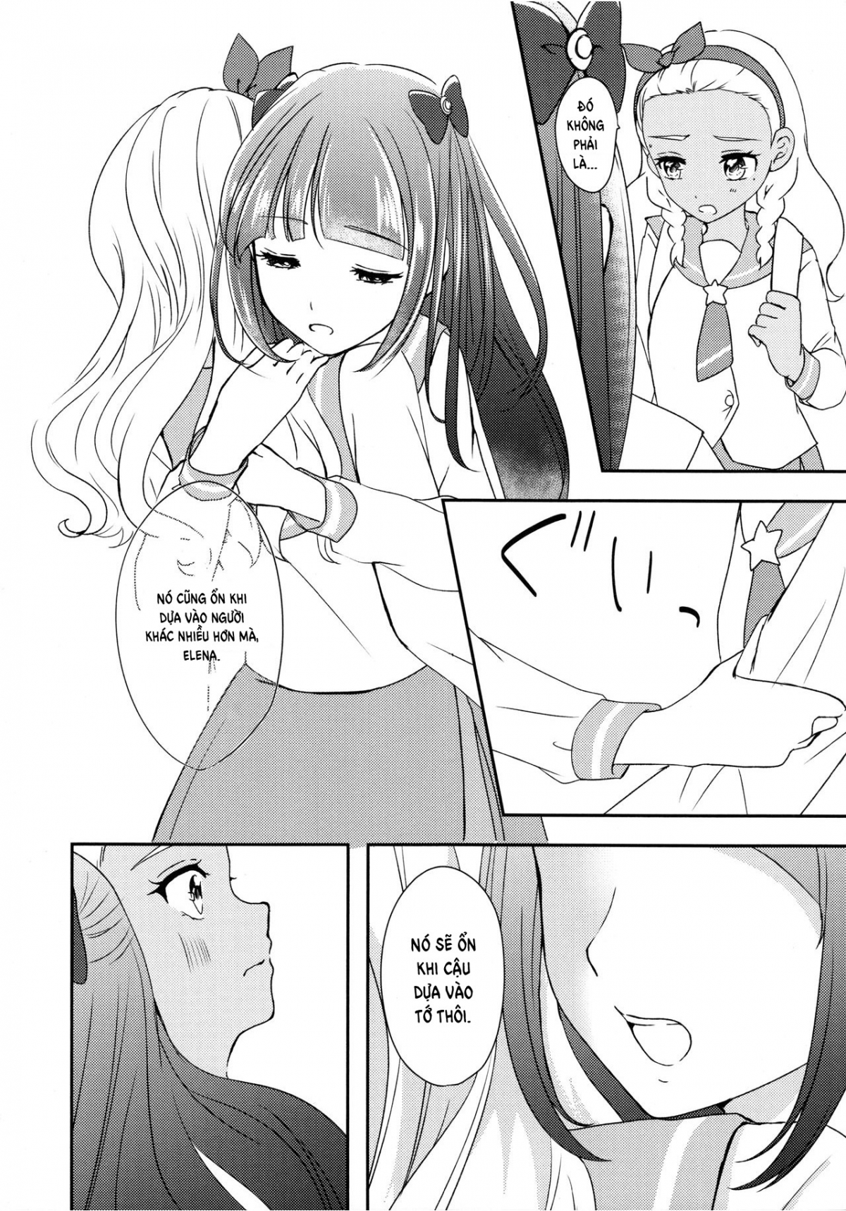 Đọc truyện hentai Tớ sẽ vượt qua cậu (Star Twinkle PreCure) - Oneshot