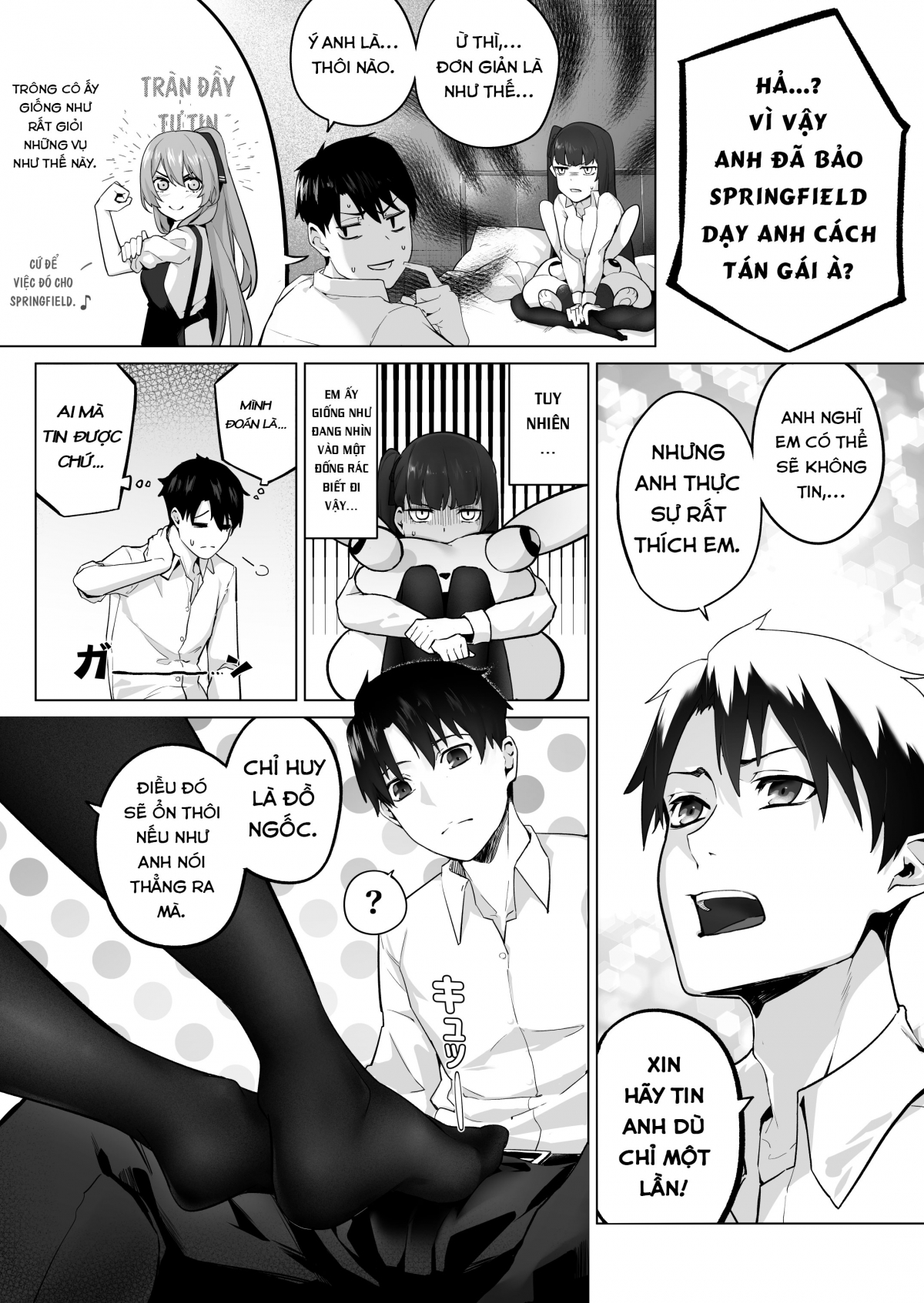 Đọc truyện hentai Field on Fire II (Girls Frontline) - Oneshot