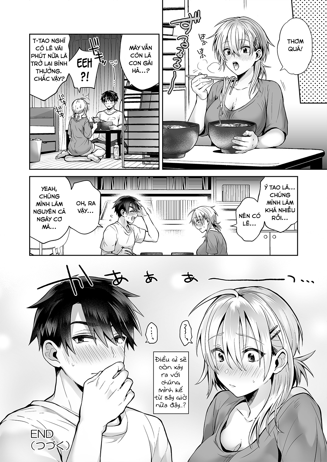 Đọc truyện hentai Ore No Shinyuu Wa TS (Seitenka) Taishitsu 2 - Oneshot