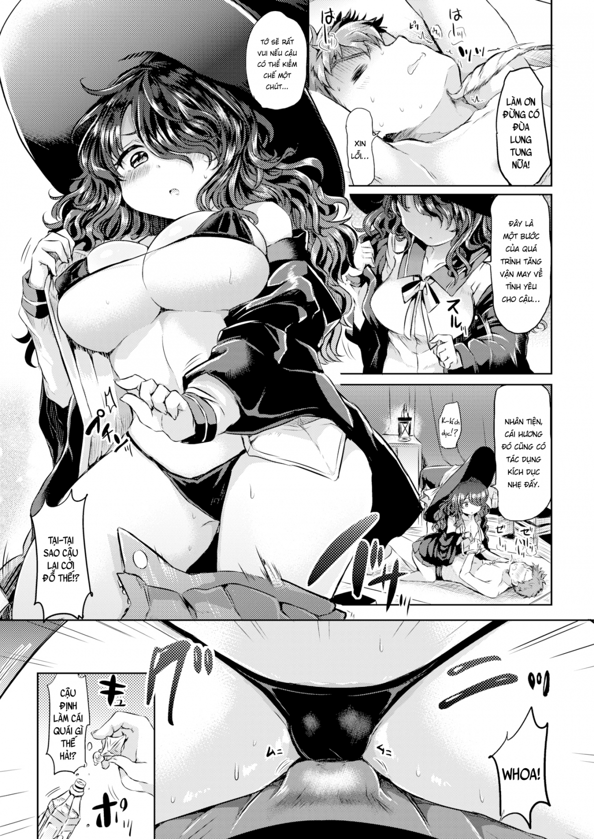 Đọc truyện hentai Phòng thí nghiệm ma thuật - Oneshot