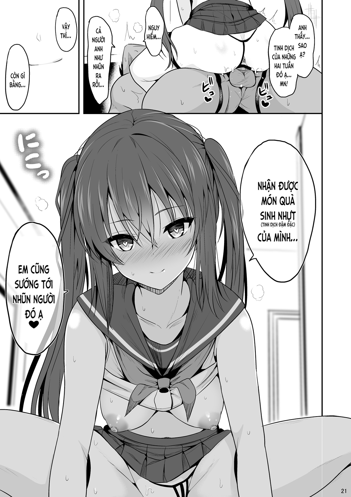 Đọc truyện hentai Tôi bị kích dục sau án cấm thủ dâm (nguyên tác) - Oneshot