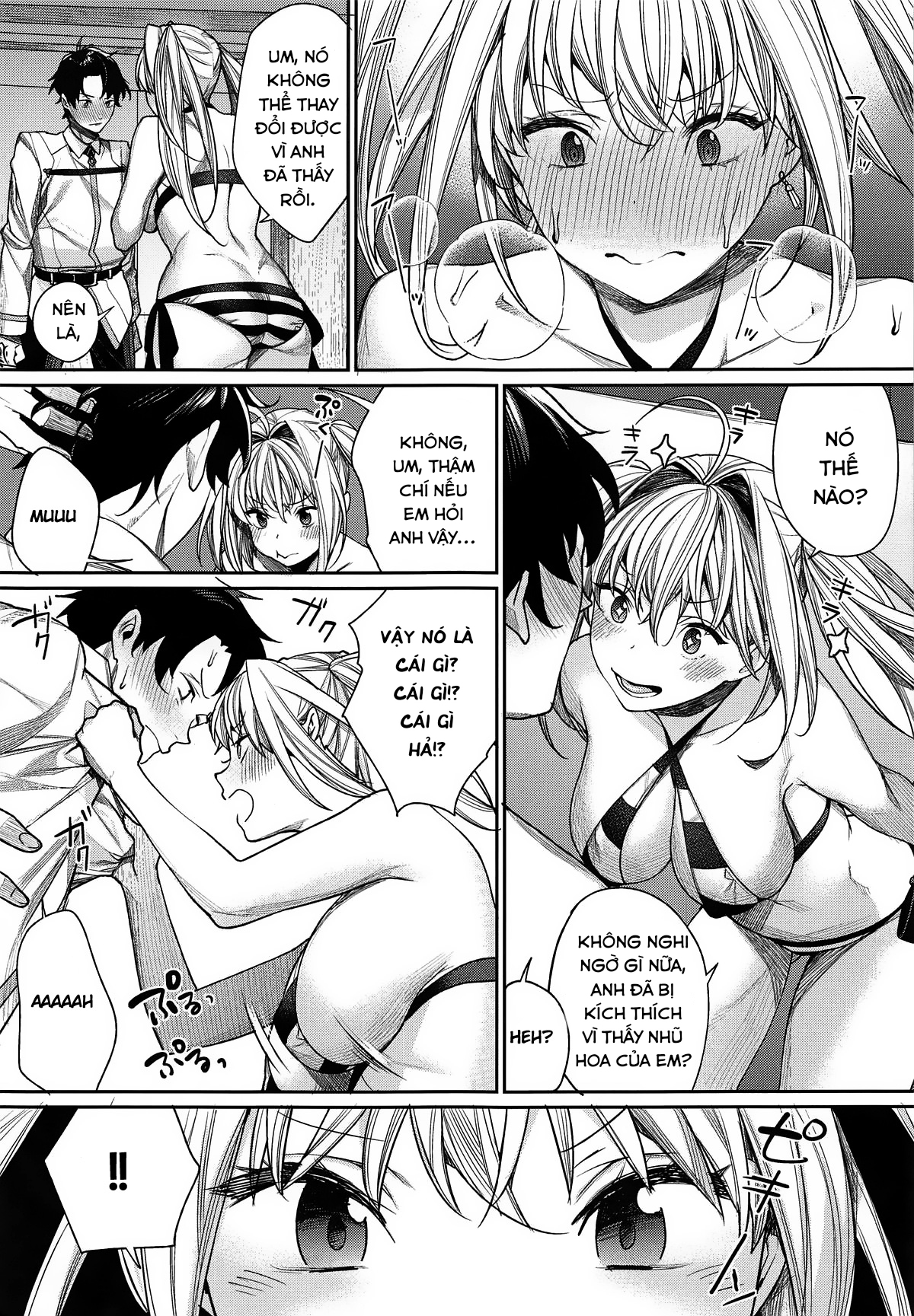 Đọc truyện hentai Nero wa Master ni Naderaretai! - Oneshot