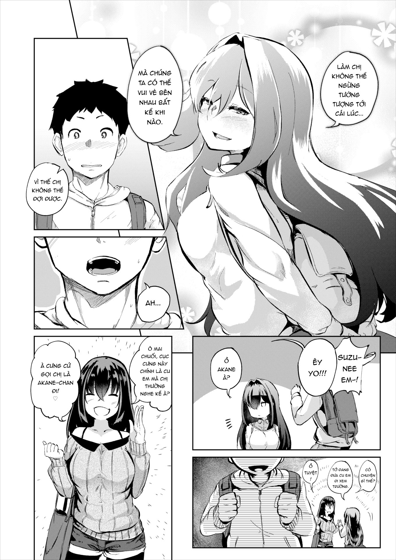 Đọc truyện hentai Thõa mãn em trai là công việc của chị - Oneshot
