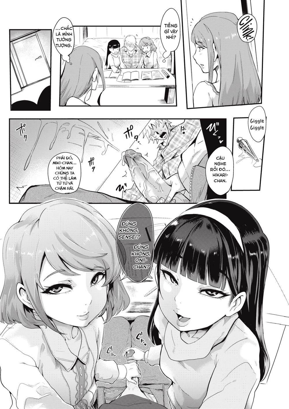 Đọc truyện hentai Double Lesson - Oneshot