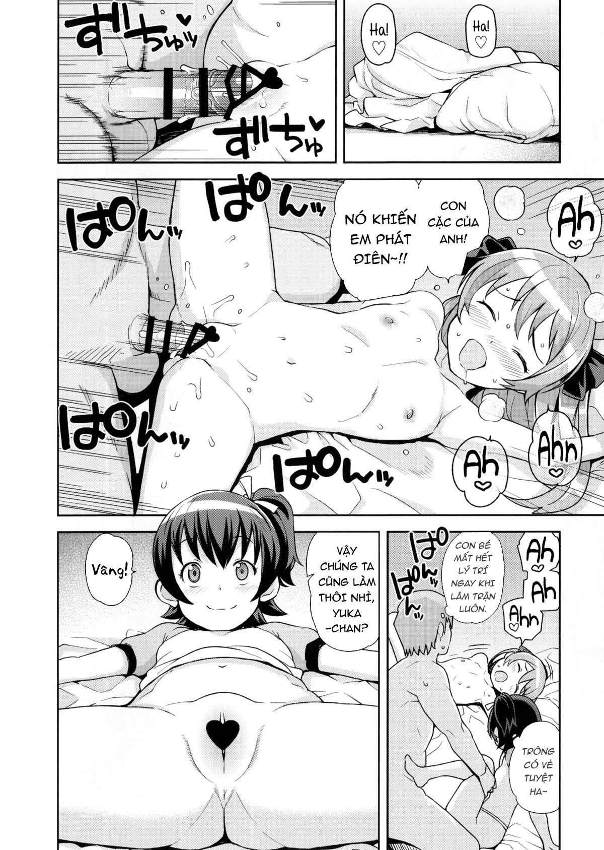Đọc truyện hentai Đụ tập thể 2 bé loli bắn phụt phụt - Oneshot