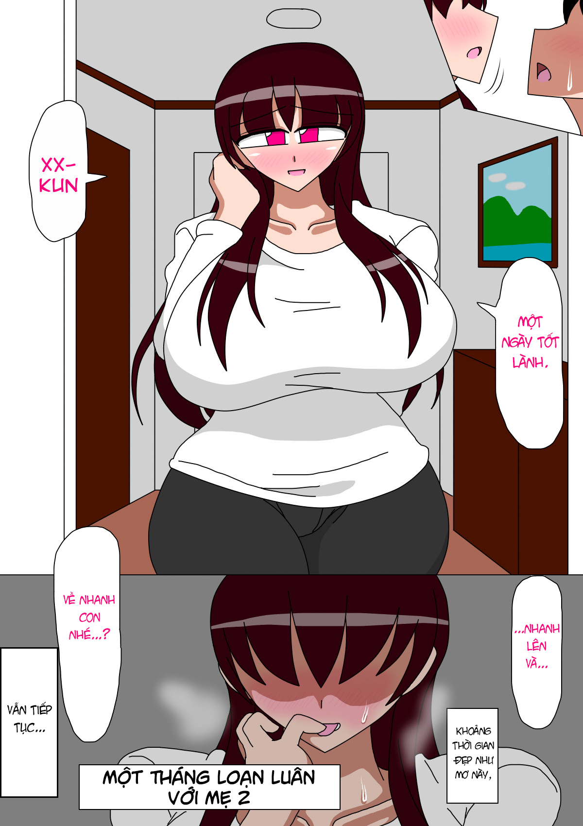 Đọc truyện hentai Boku to Kaa-san no Ikkagetsu (1&2) - Chap 4