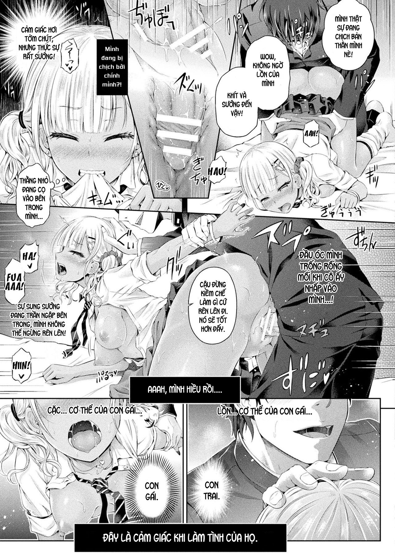 Đọc truyện hentai Tôi hoán đổi cơ thể với con gái -Bữa Tiệc Hoán Đổi- - Oneshot