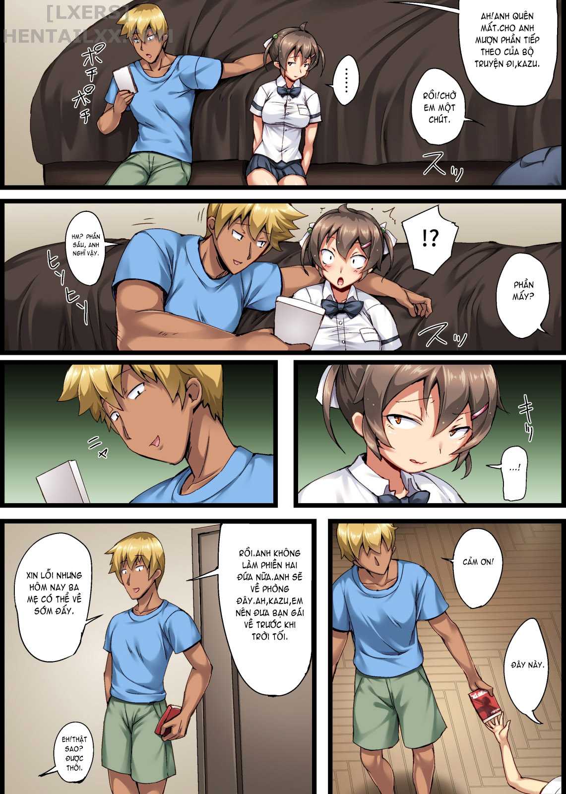 Đọc truyện hentai Otouto no Koibito ga Mukashi Choukyou Shita Motokano datta - Oneshot