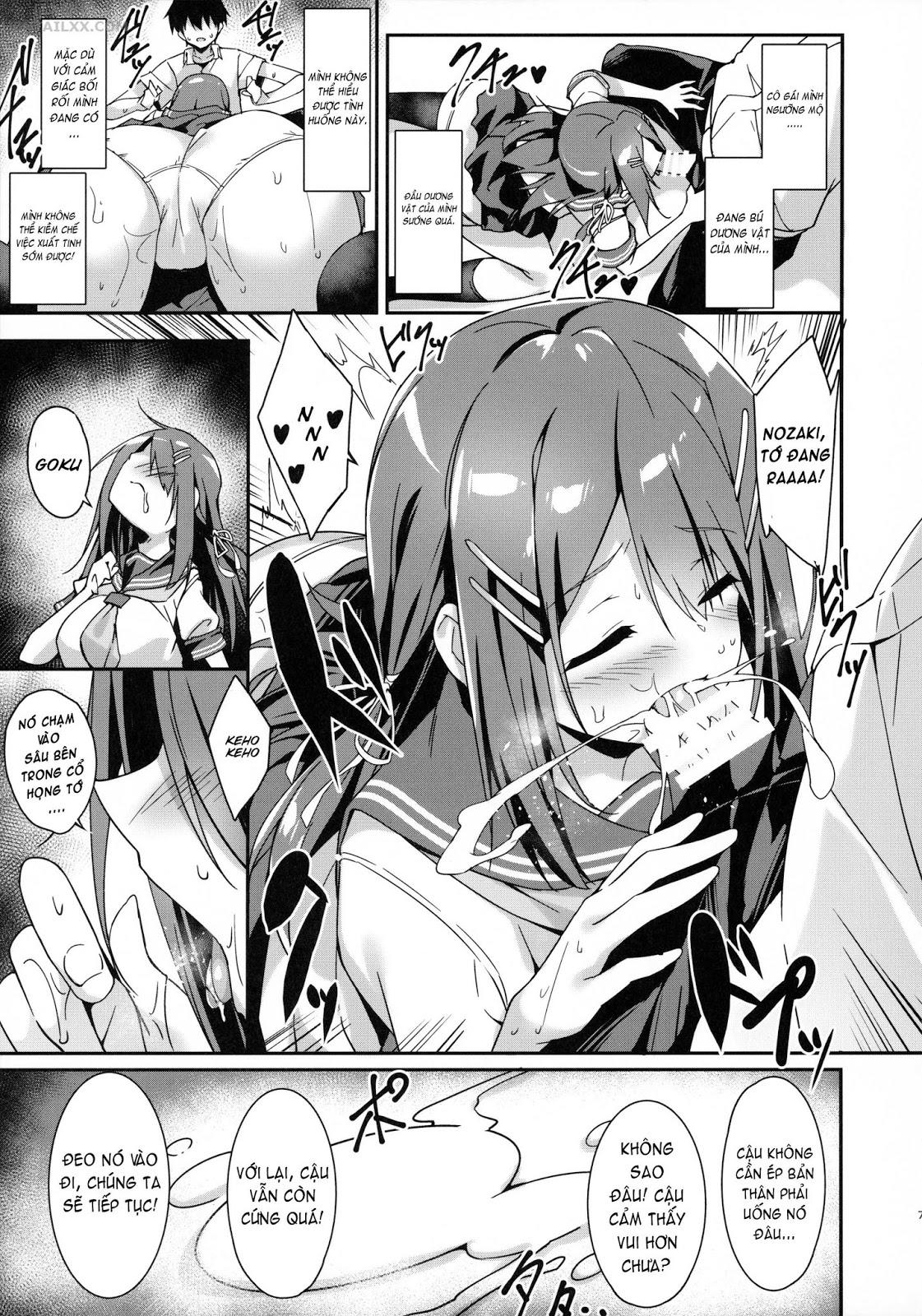 Đọc truyện hentai Akogare no Kanojo to Punt no Zureta Boku - Oneshot