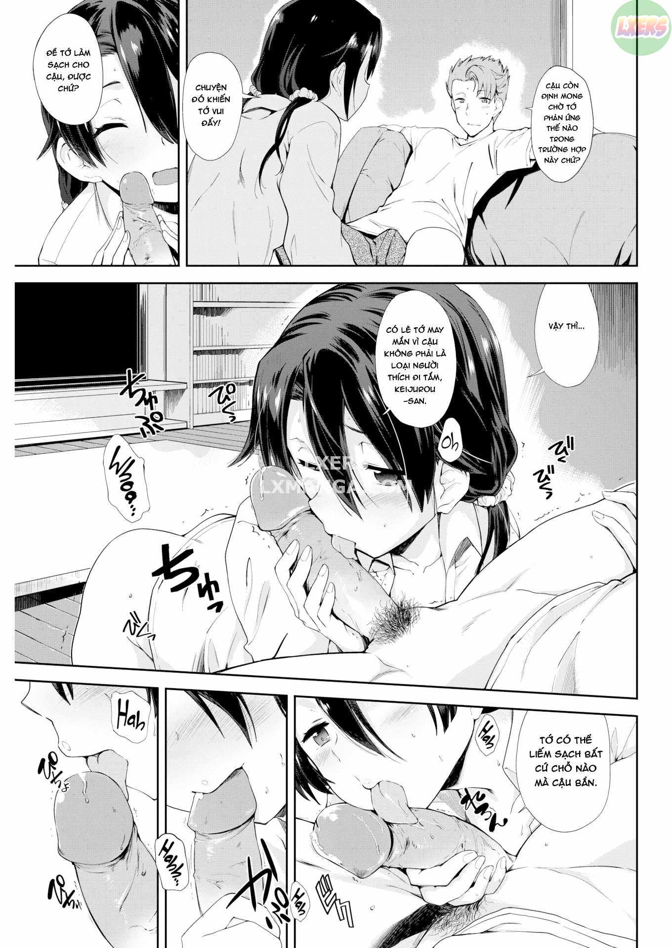 Đọc truyện hentai Mienai Tokoro De - Chap 8: Commensal Symbiosis