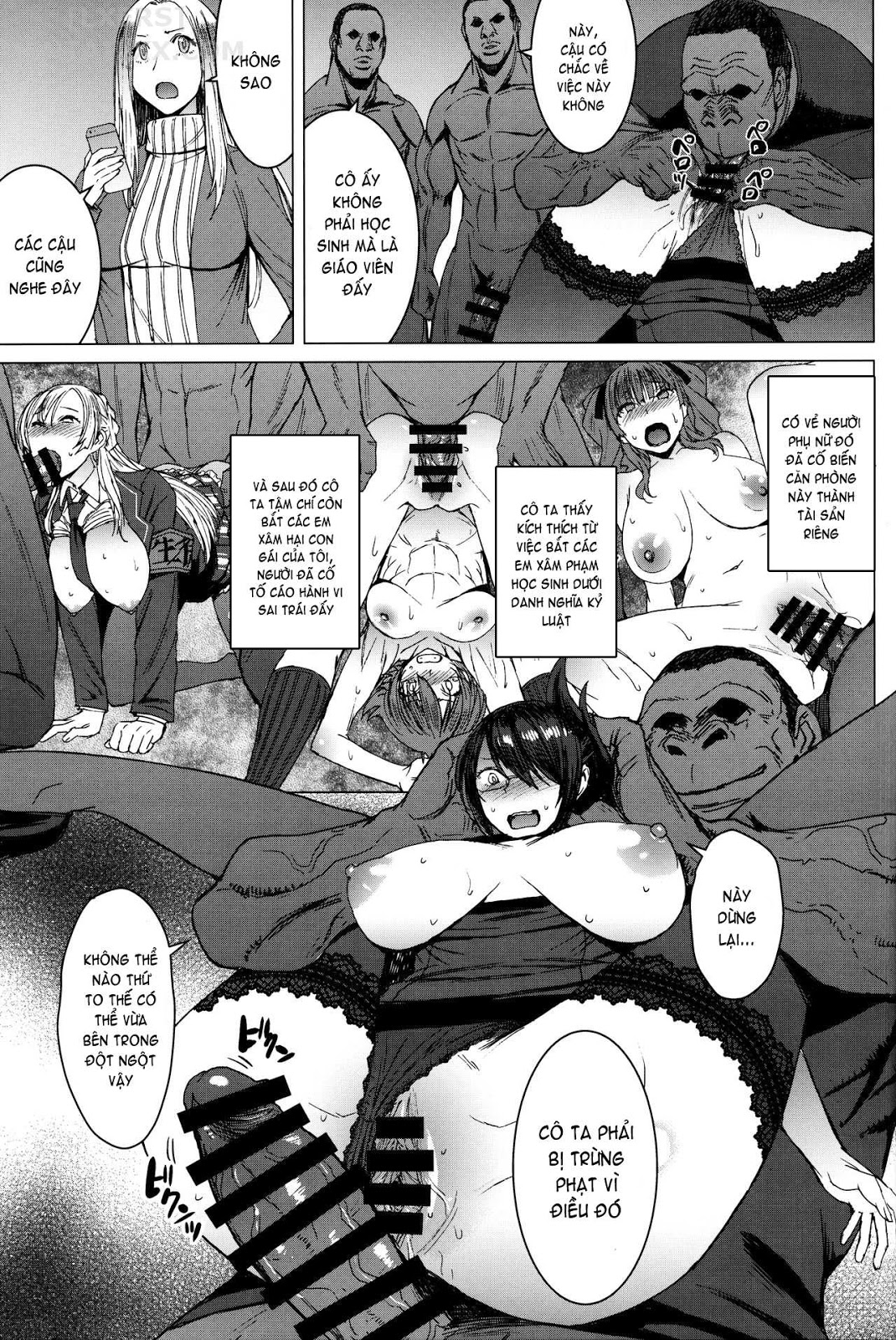 Đọc truyện hentai Youkoso Kokujin Koubi Beya E - Chap 4 - Final Discipline